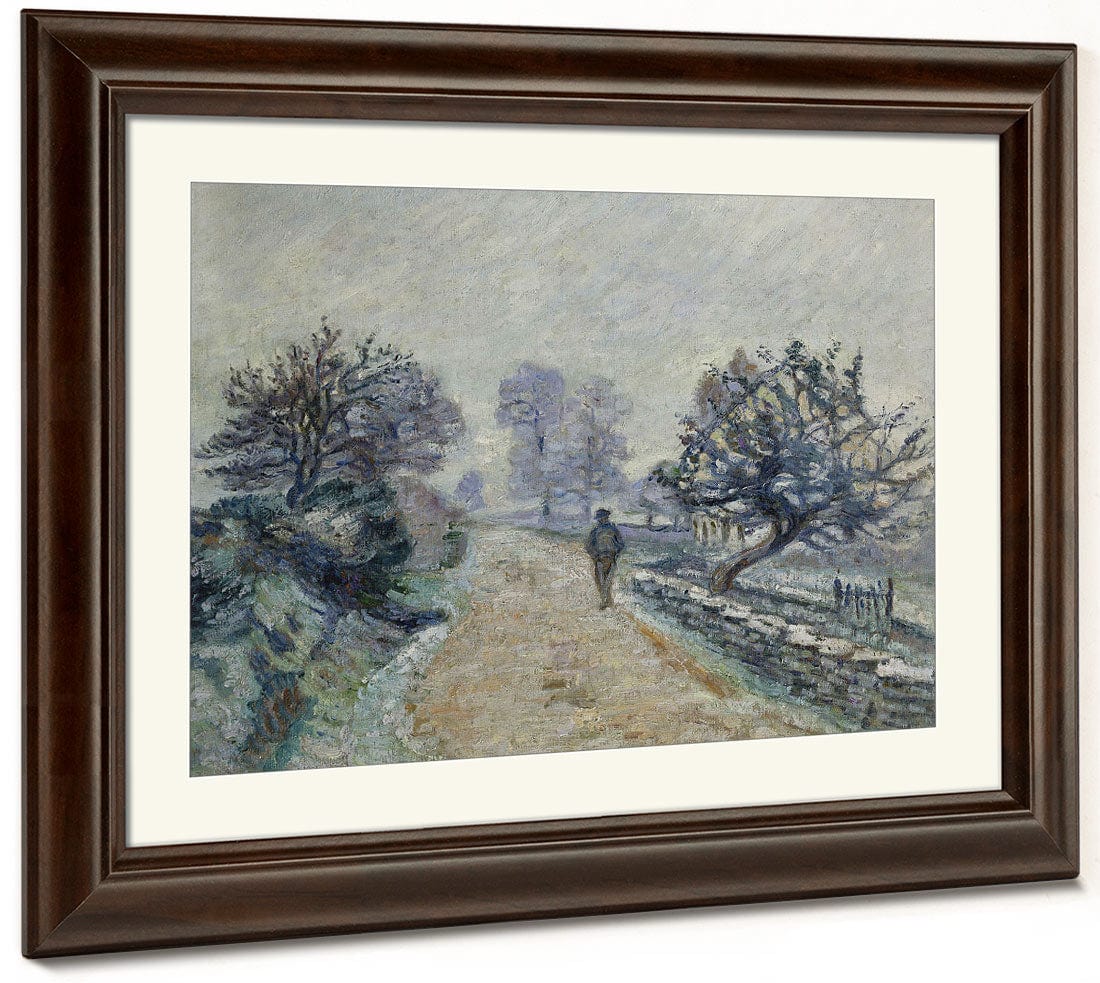 Crozard Road, Little Fog And Frost By Armand Guillaumin - Image 3