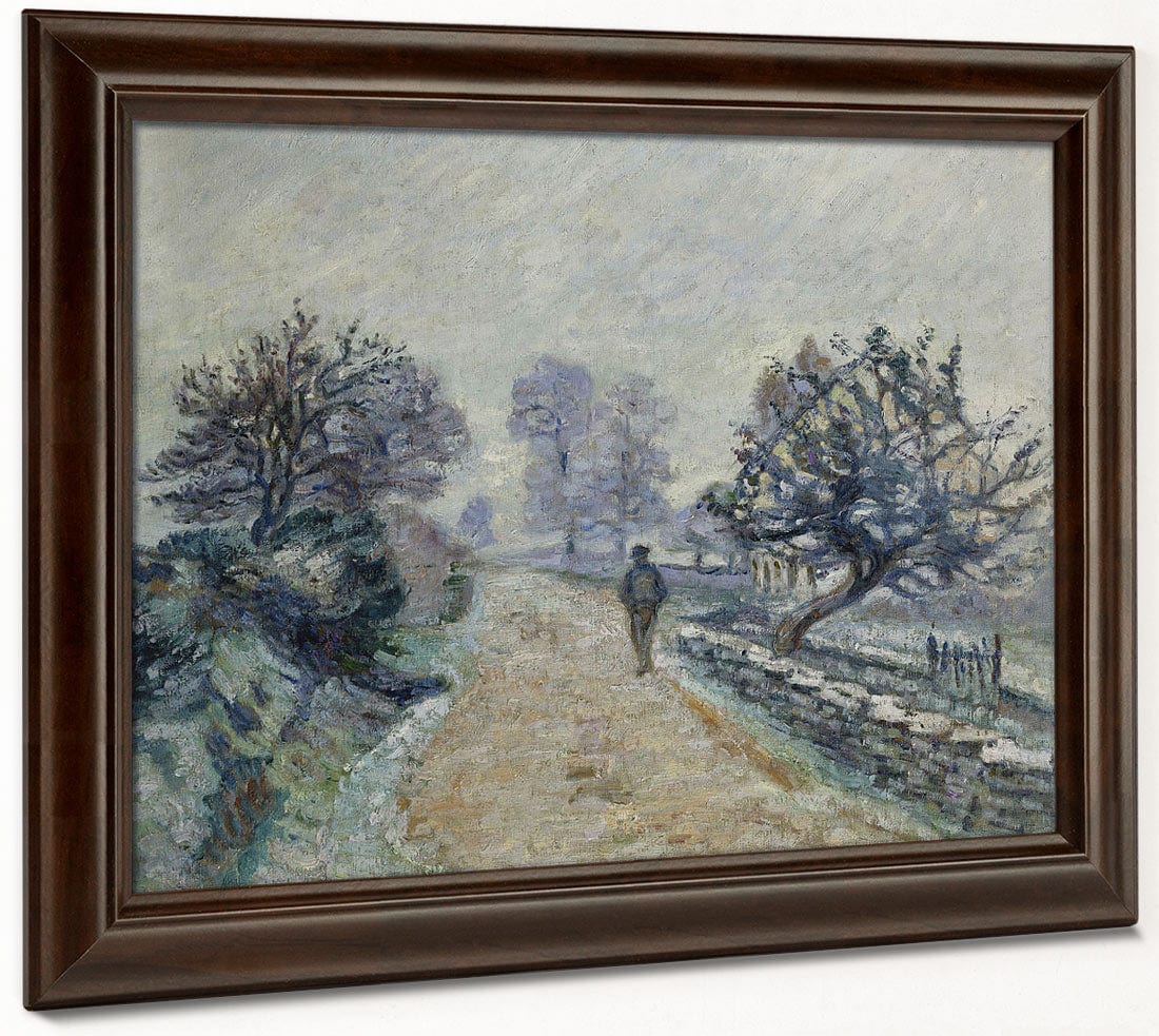 Crozard Road, Little Fog And Frost By Armand Guillaumin - Image 4