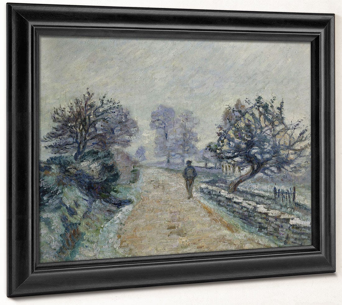 Crozard Road, Little Fog And Frost By Armand Guillaumin - Image 6