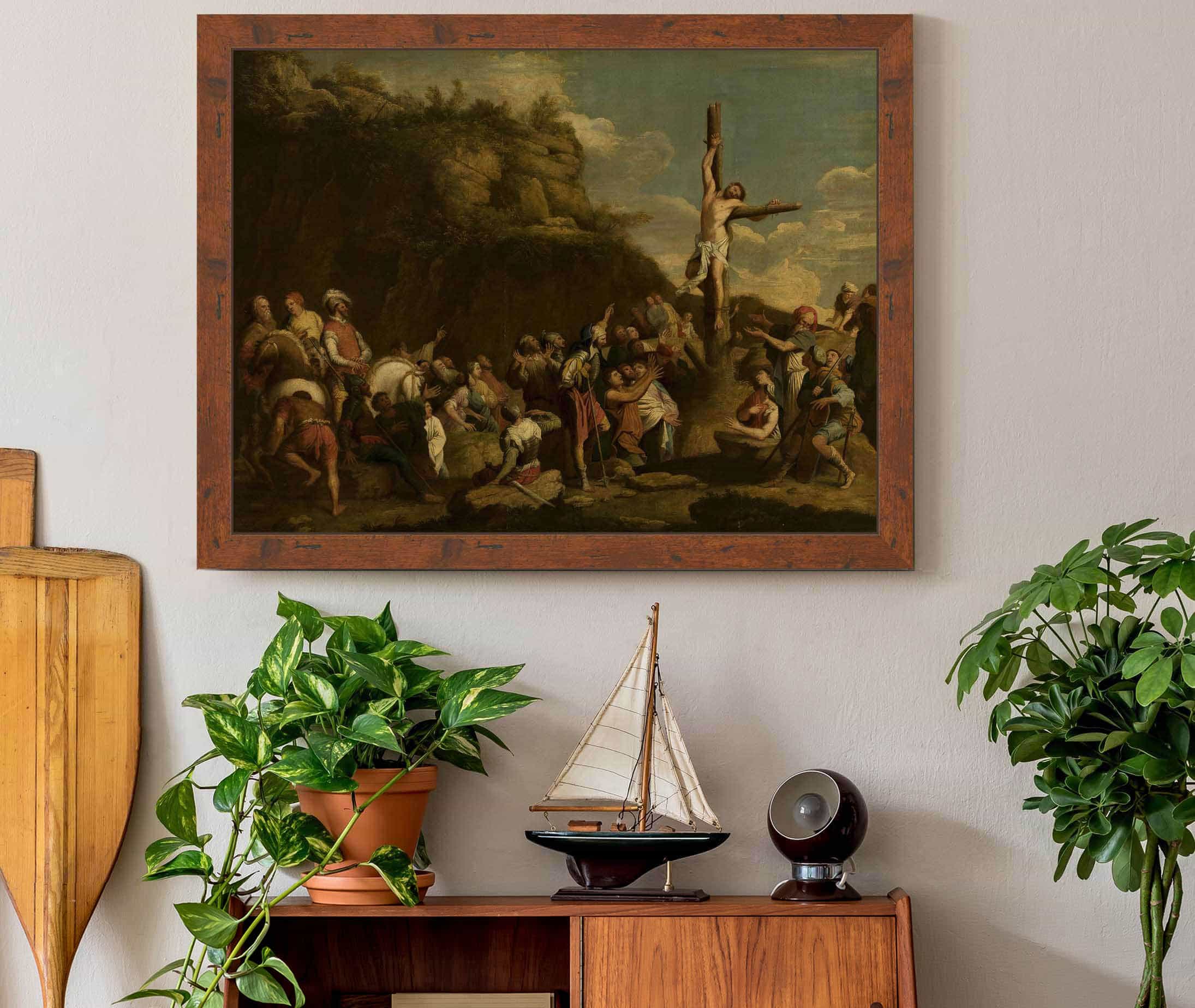 Crucifixion Of Polyclitus S by Salvator Rosa - Image 3