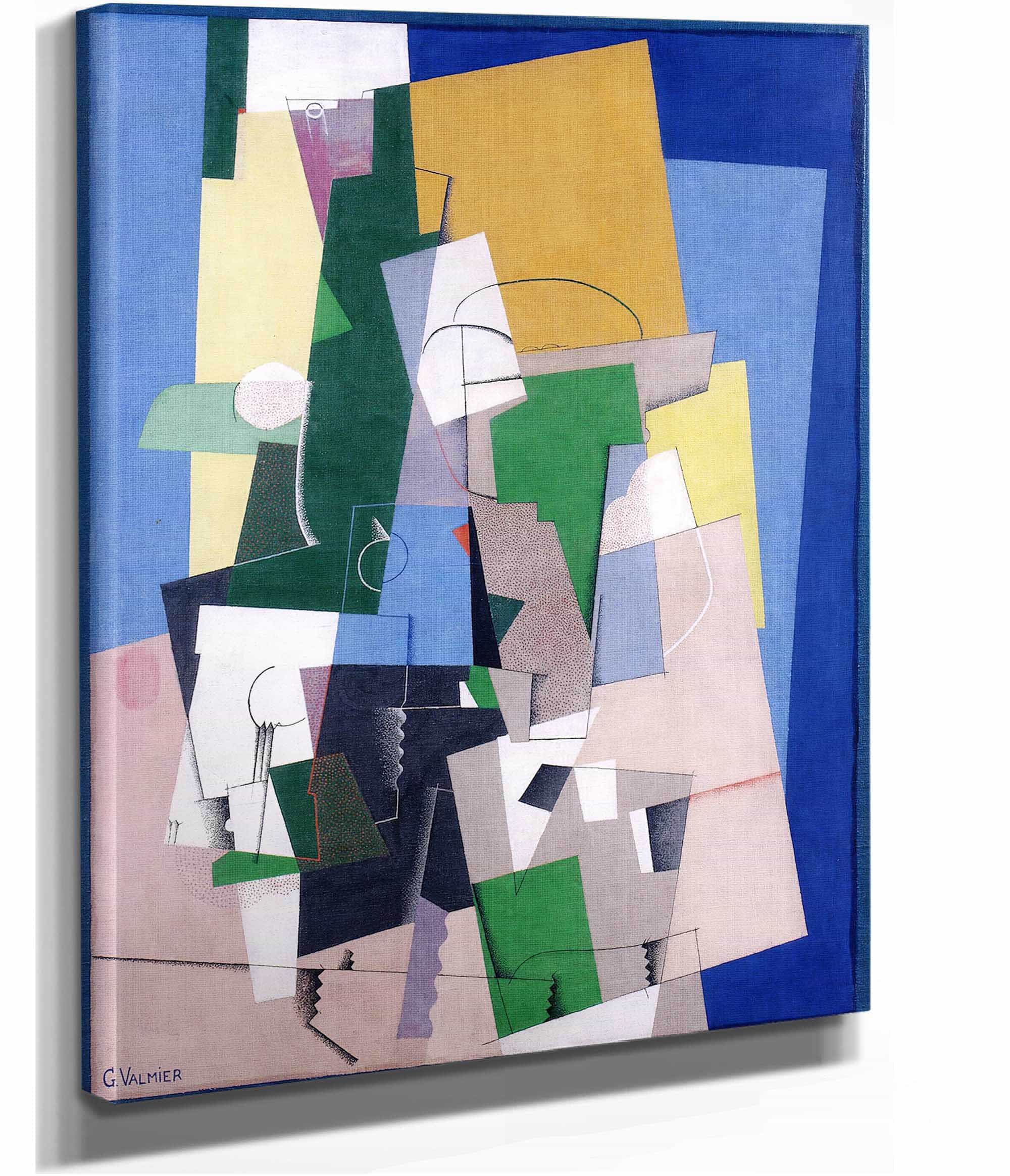 Cubist Composition by Georges Valmier - Image 2