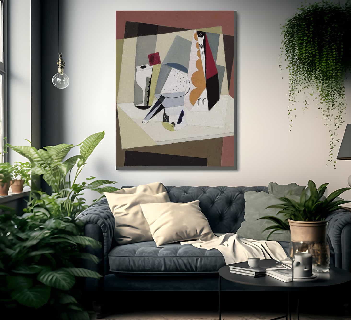 Cubist Still Life 1917 By Maria Blanchard - Image 2