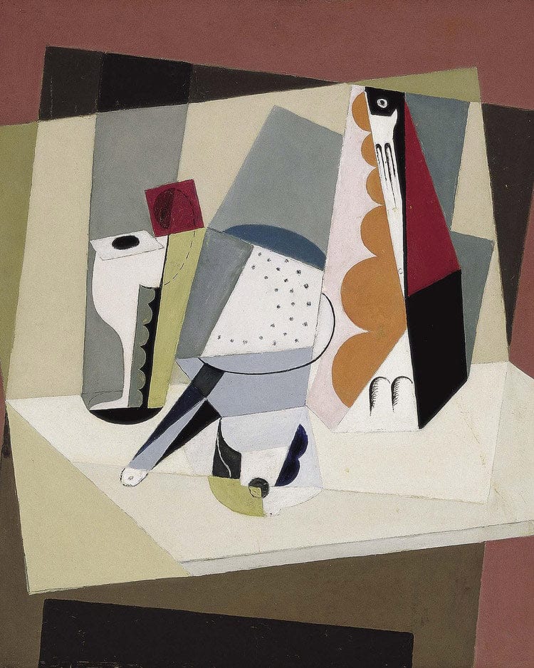 Cubist Still Life 1917 By Maria Blanchard - Image 6