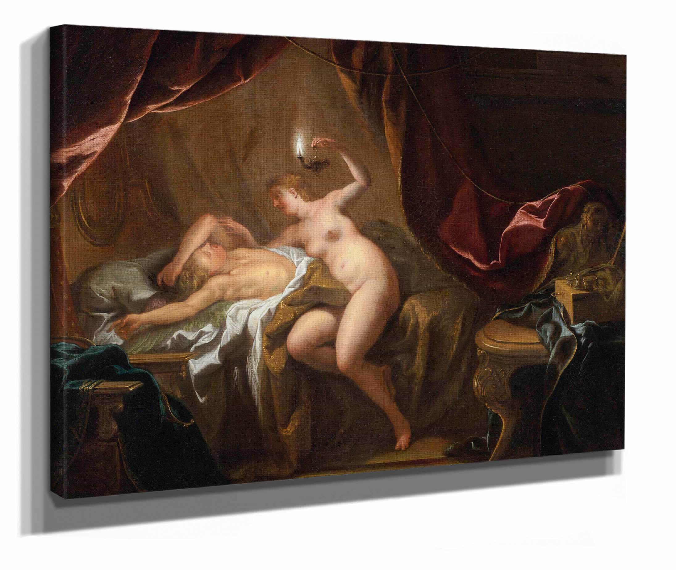 Cupid And Psyche by Jean Francois De Troy - Image 2