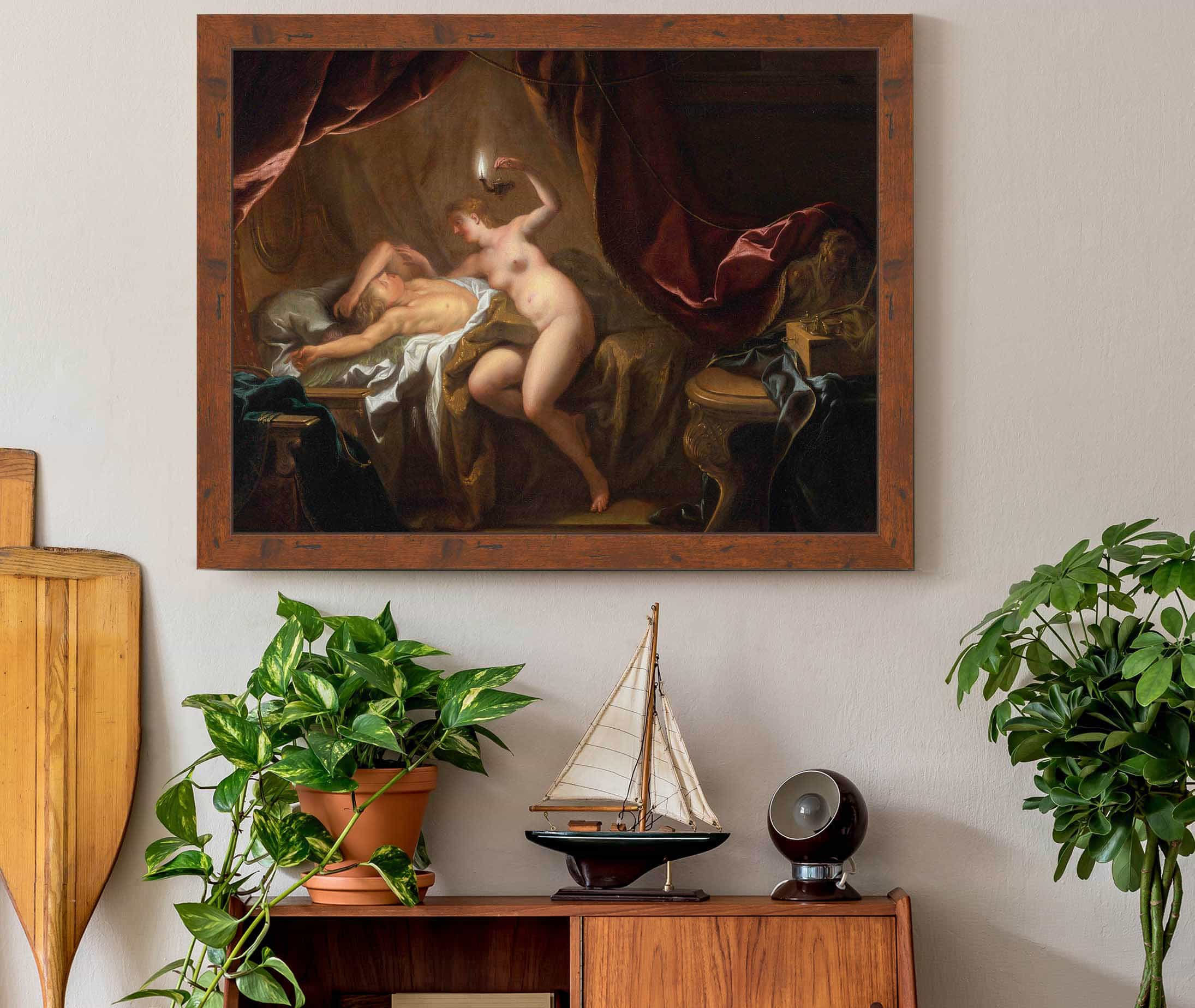 Cupid And Psyche by Jean Francois De Troy - Image 3