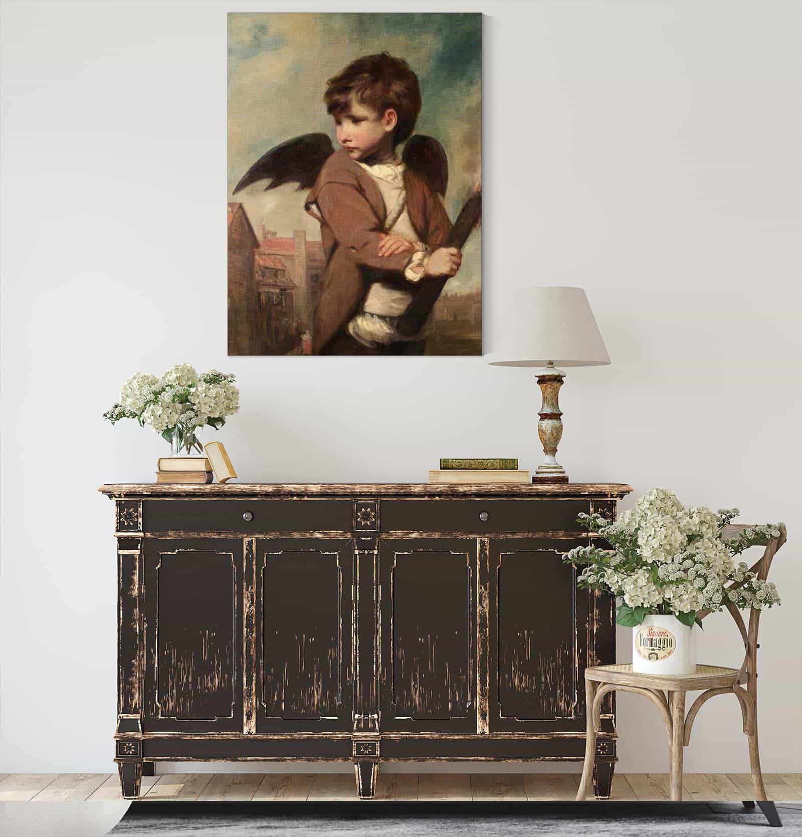 Cupid As Link Boy by Sir Joshua Reynolds - Image 4