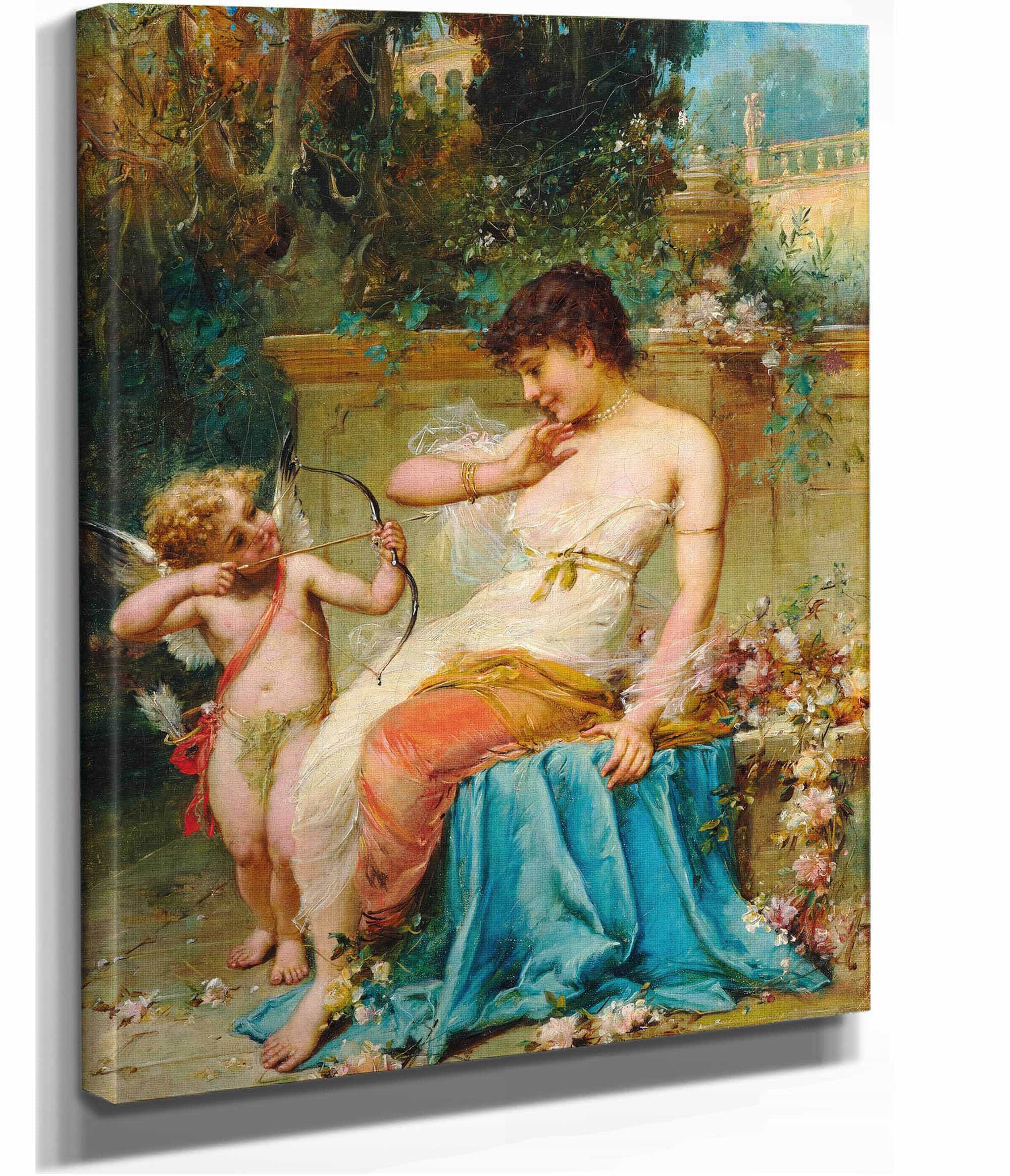 Cupid by Hans Zatzka - Image 4