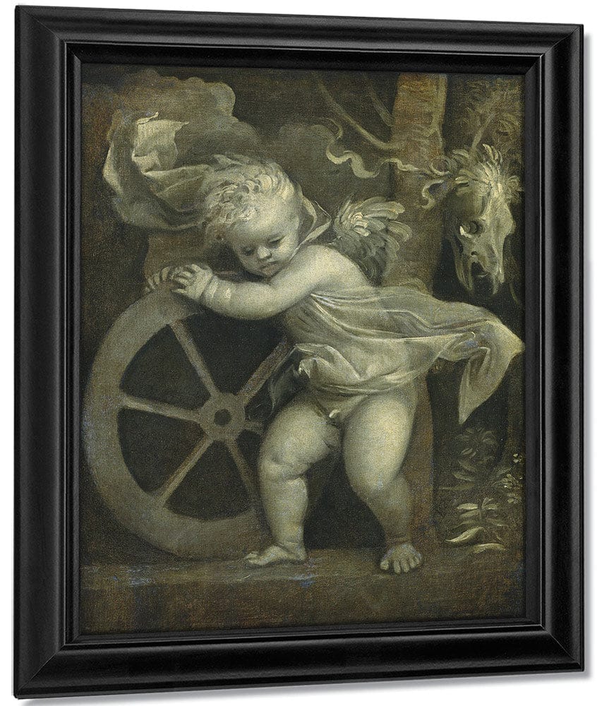 Cupid With The Wheel Of Fortune By Titian - Image 7