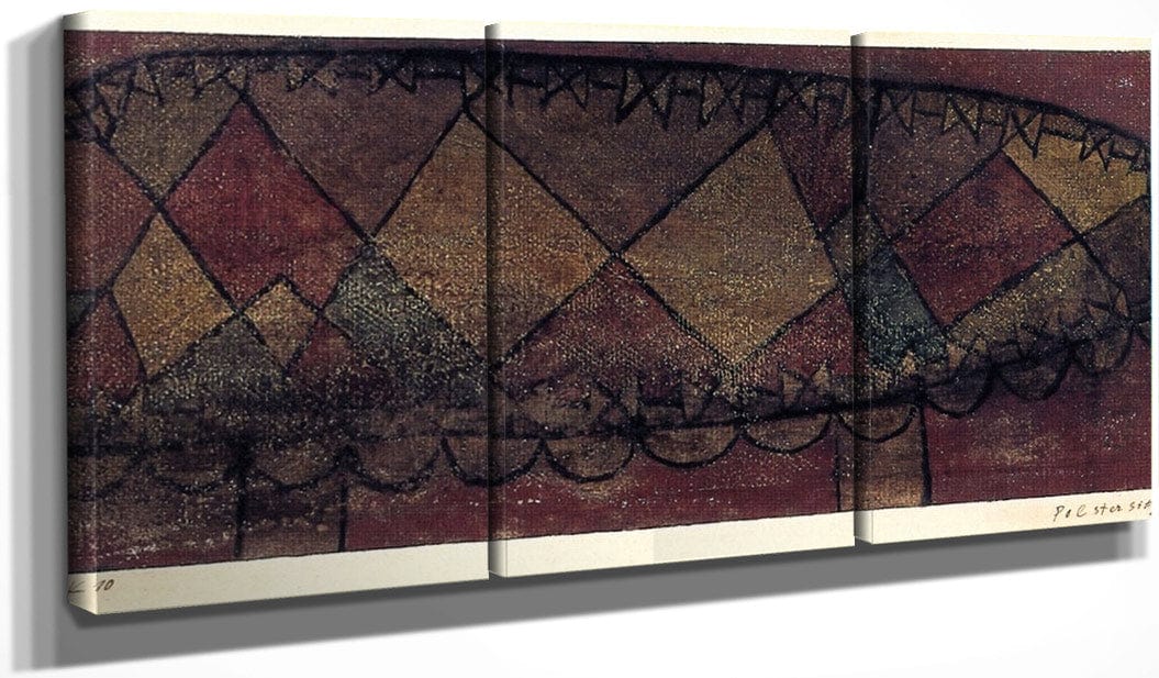 Cushioned Seat By Paul Klee