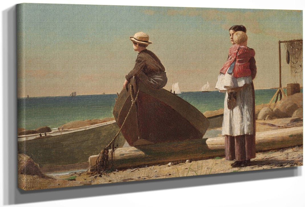 Dad's Coming! By Winslow Homer