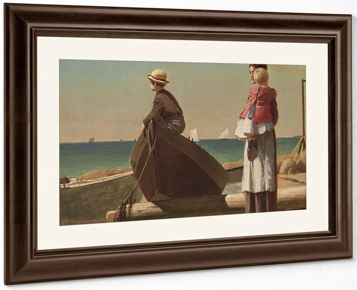 Dad's Coming! By Winslow Homer - Image 3