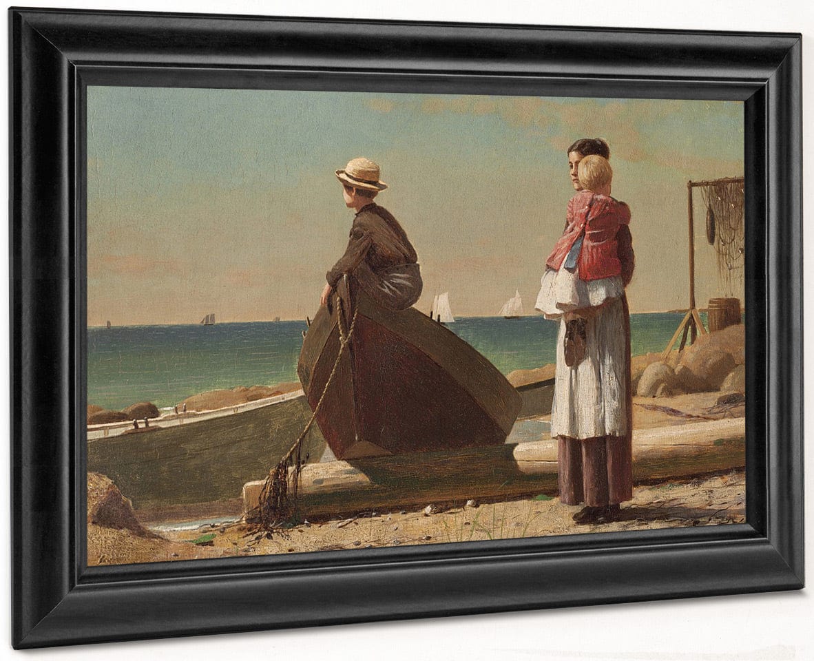 Dad's Coming! By Winslow Homer - Image 6