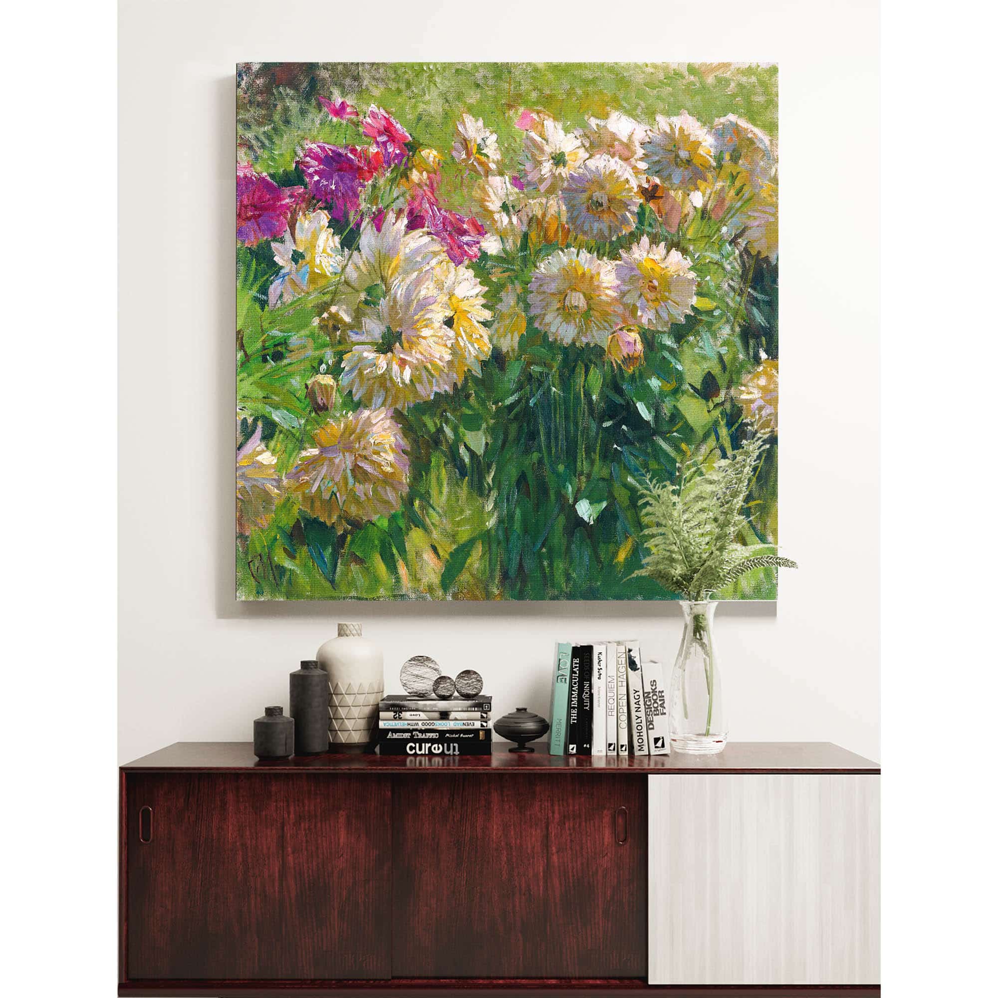 Dahlias by Carl Moll - Image 5
