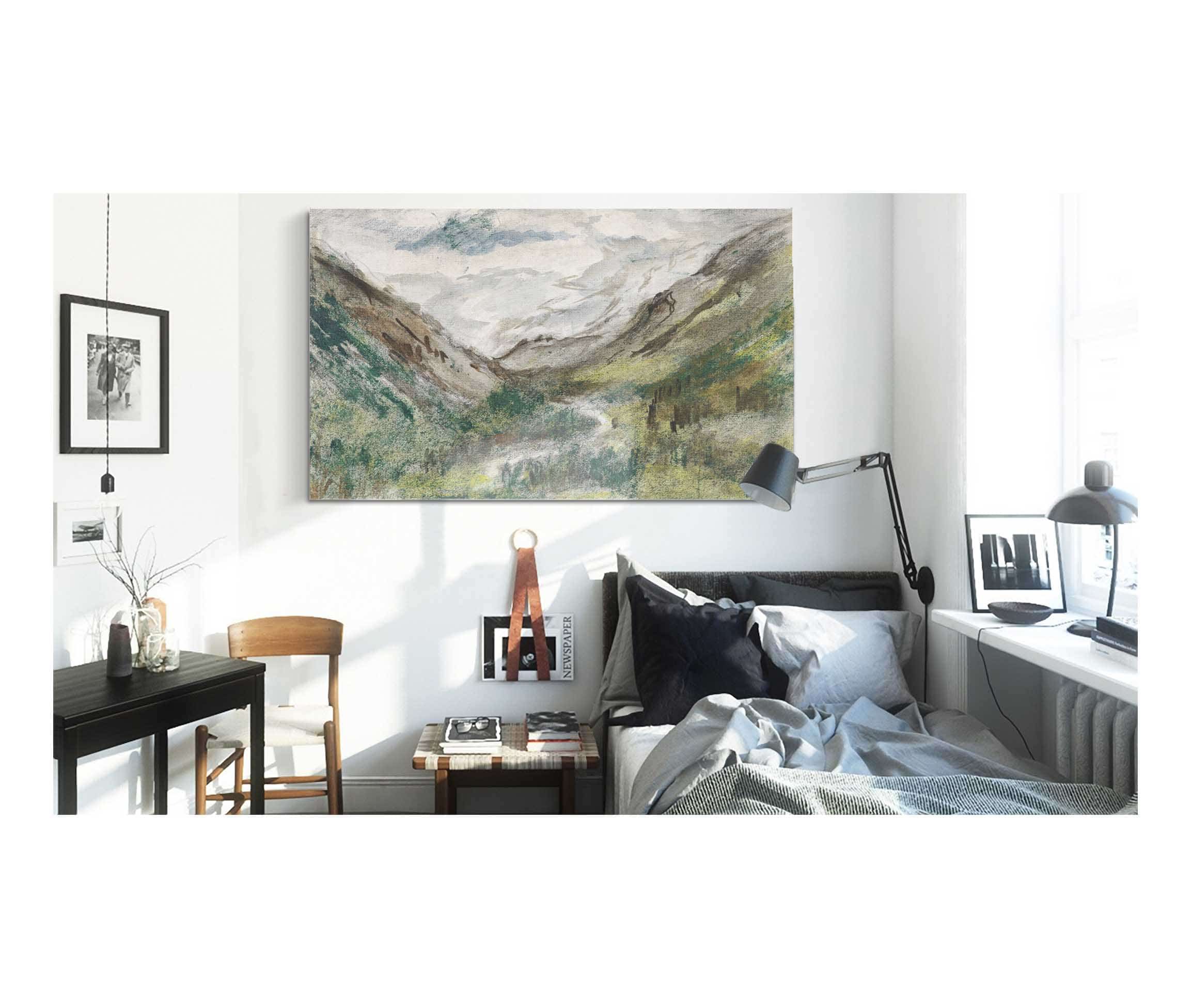 Dal Met Begroeide Bergen  by Jozef Israels - Image 3