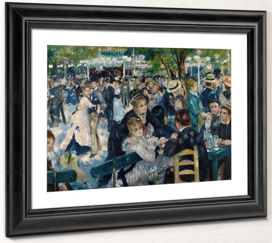 Dance At Le Moulin De La Galette 2 By Pierre Auguste Renoir - Image 4