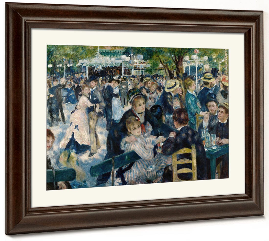 Dance At Le Moulin De La Galette 2 By Pierre Auguste Renoir - Image 5