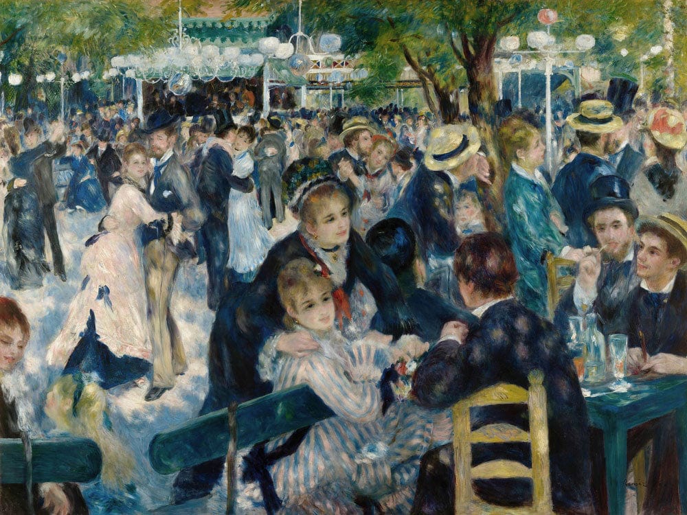 Dance At Le Moulin De La Galette 2 By Pierre Auguste Renoir - Image 7