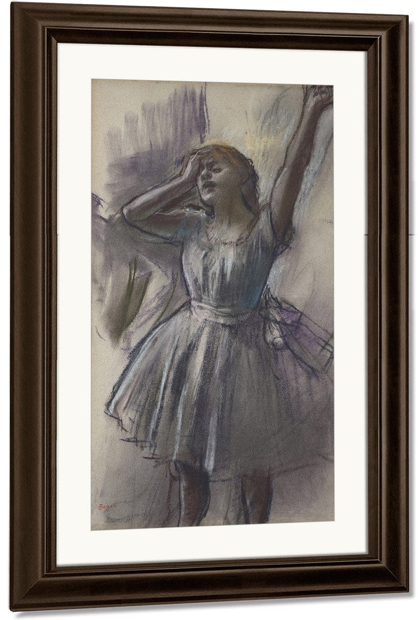 Dancer Stretching By Edgar Degas - Image 4
