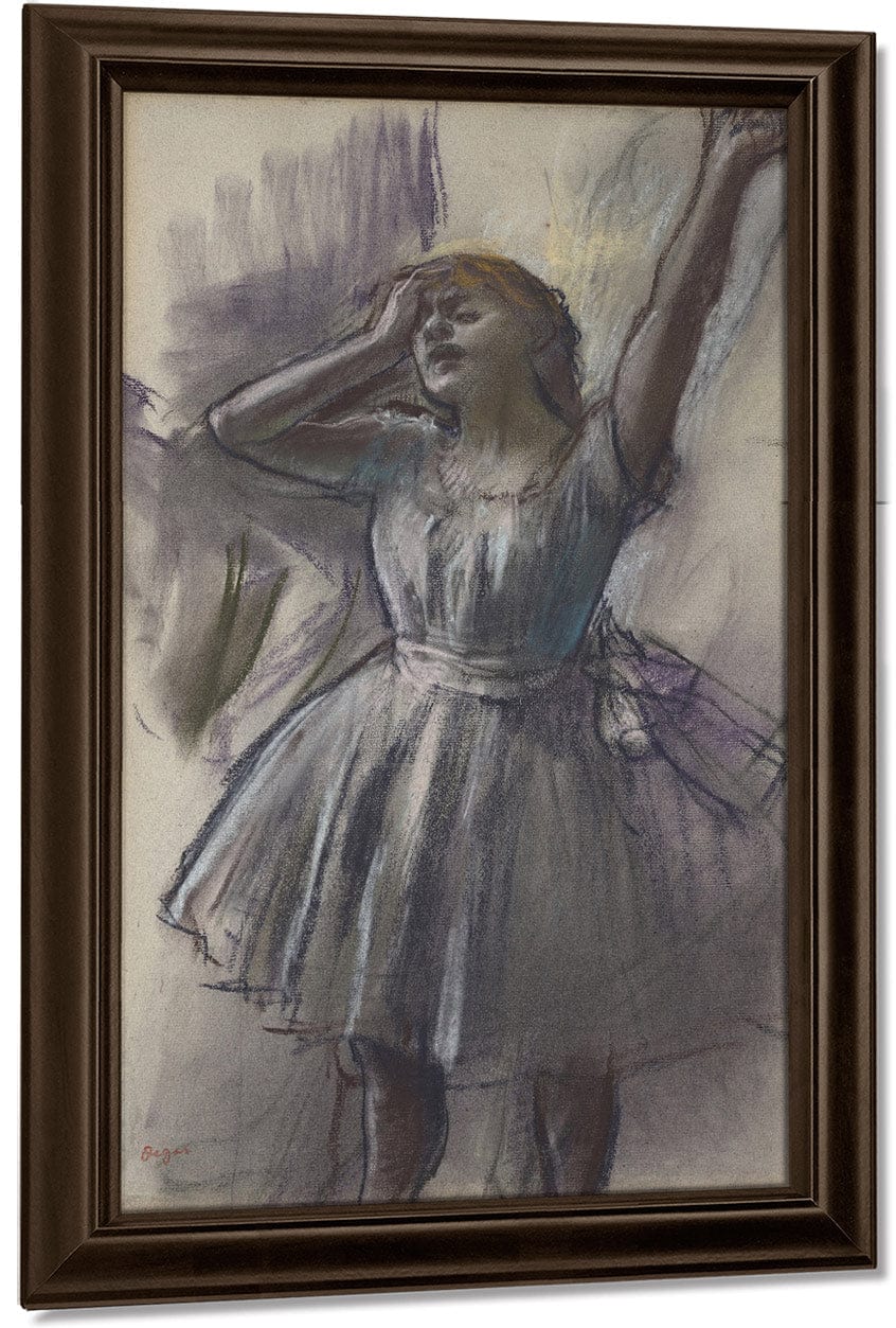 Dancer Stretching By Edgar Degas - Image 5