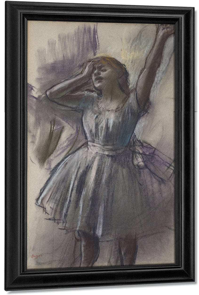 Dancer Stretching By Edgar Degas - Image 7
