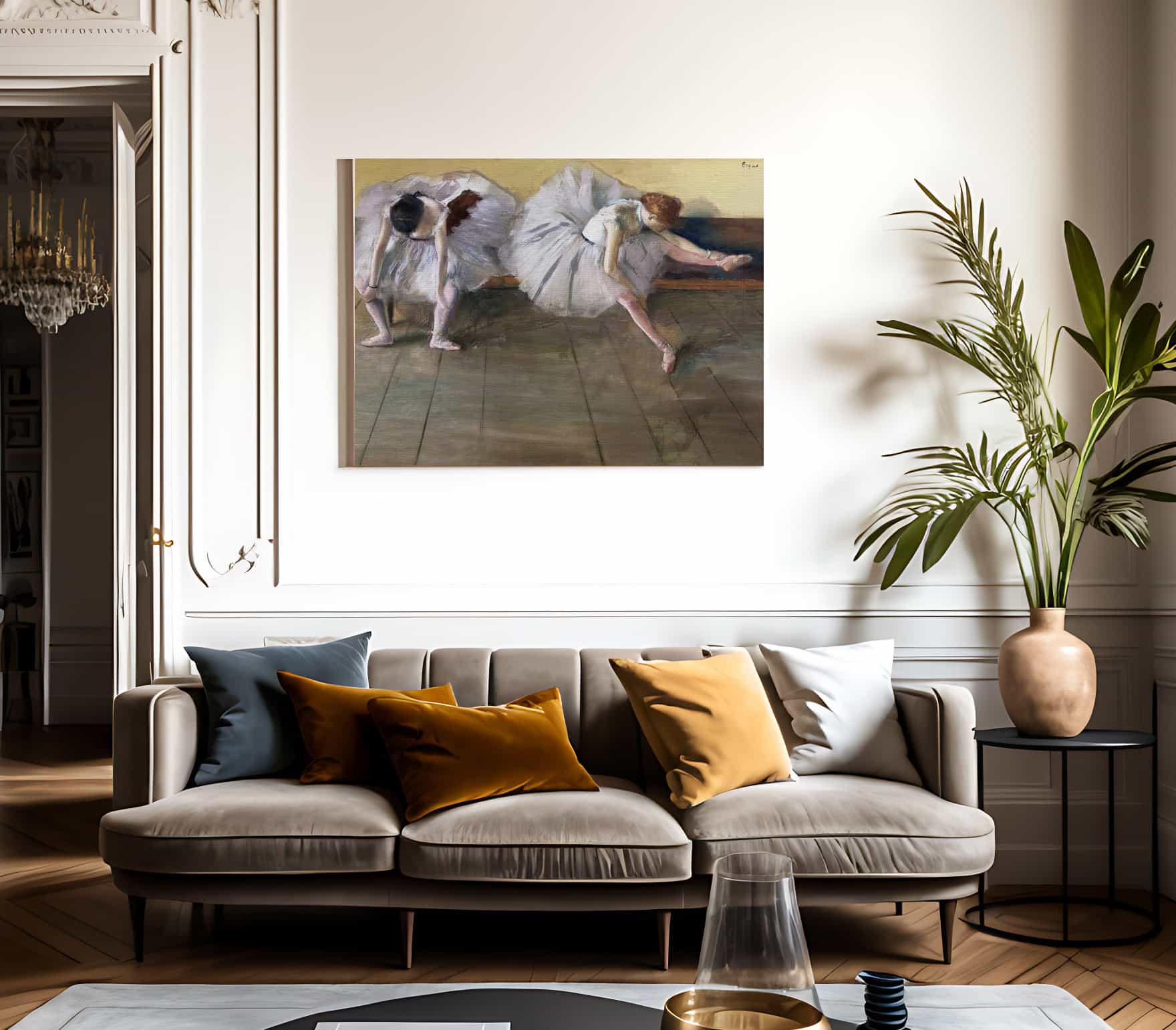Dancers 5 By Edgar Degas - Image 3