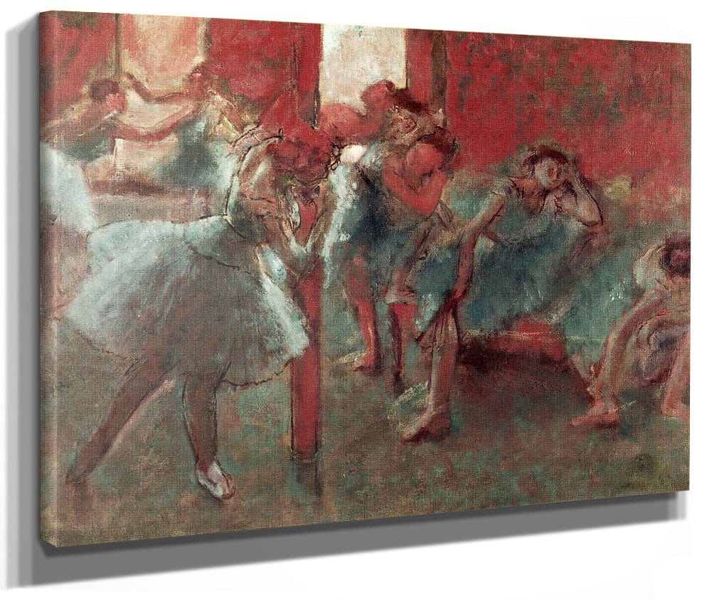 Dancers At Rehearsal 1 By Edgar Degas