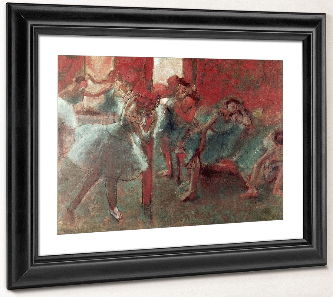 Dancers At Rehearsal 1 By Edgar Degas - Image 4