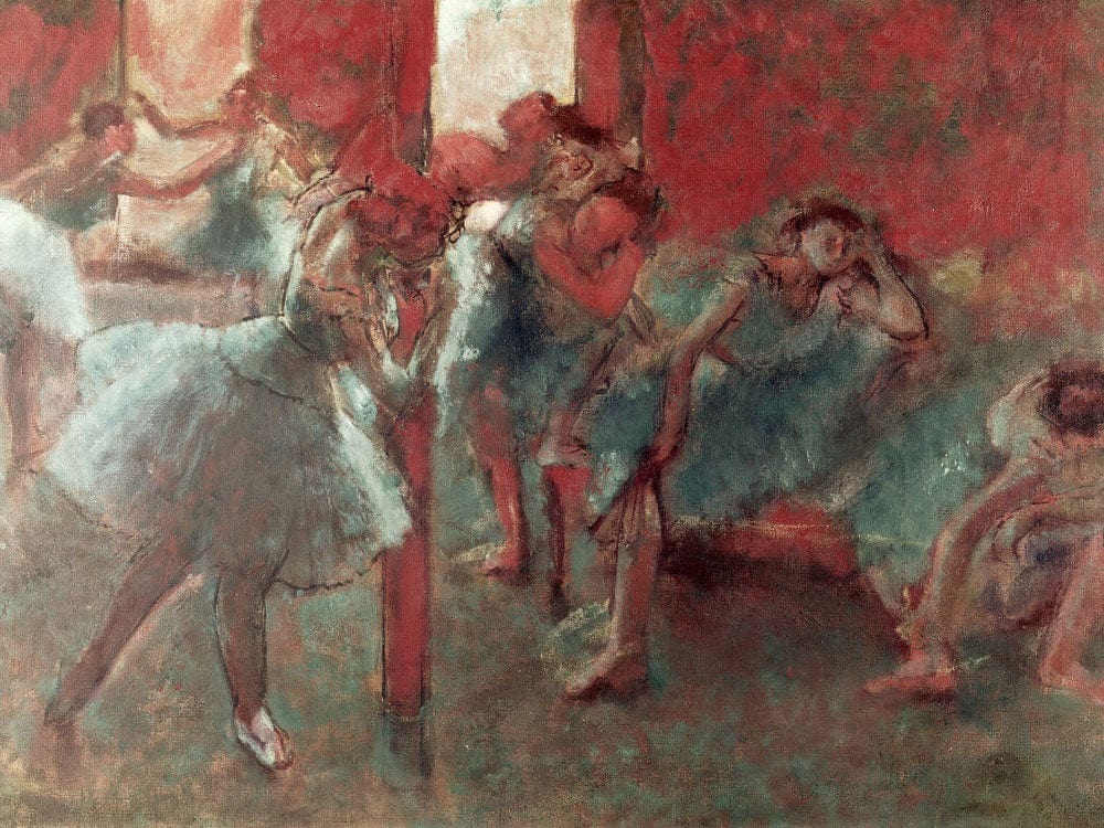 Dancers At Rehearsal 1 By Edgar Degas - Image 7