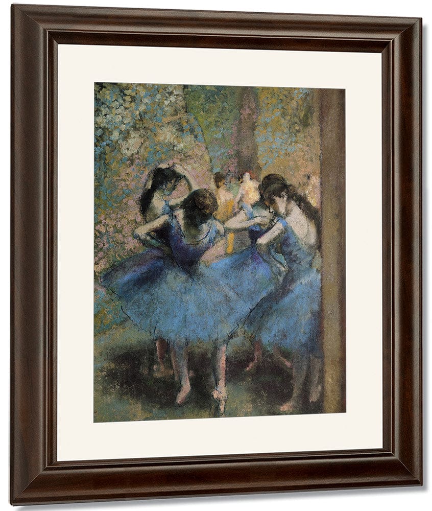 Dancers In Blue By Edgar Degas - Image 4