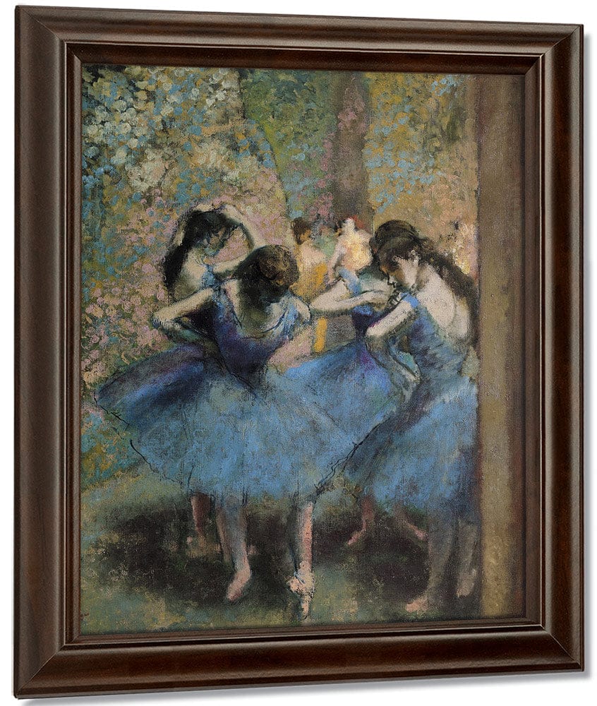 Dancers In Blue By Edgar Degas - Image 5