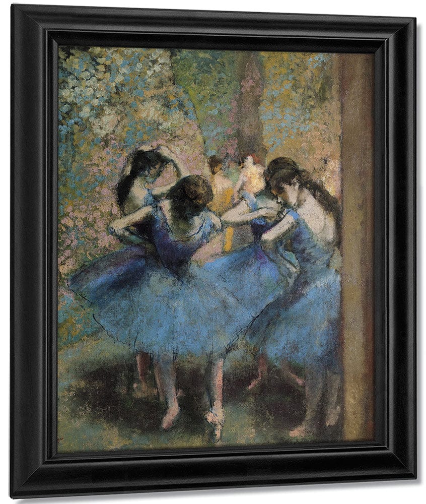 Dancers In Blue By Edgar Degas - Image 7