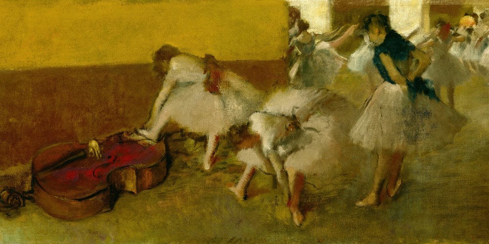Dancers In The Green Room By Edgar Degas - Image 2