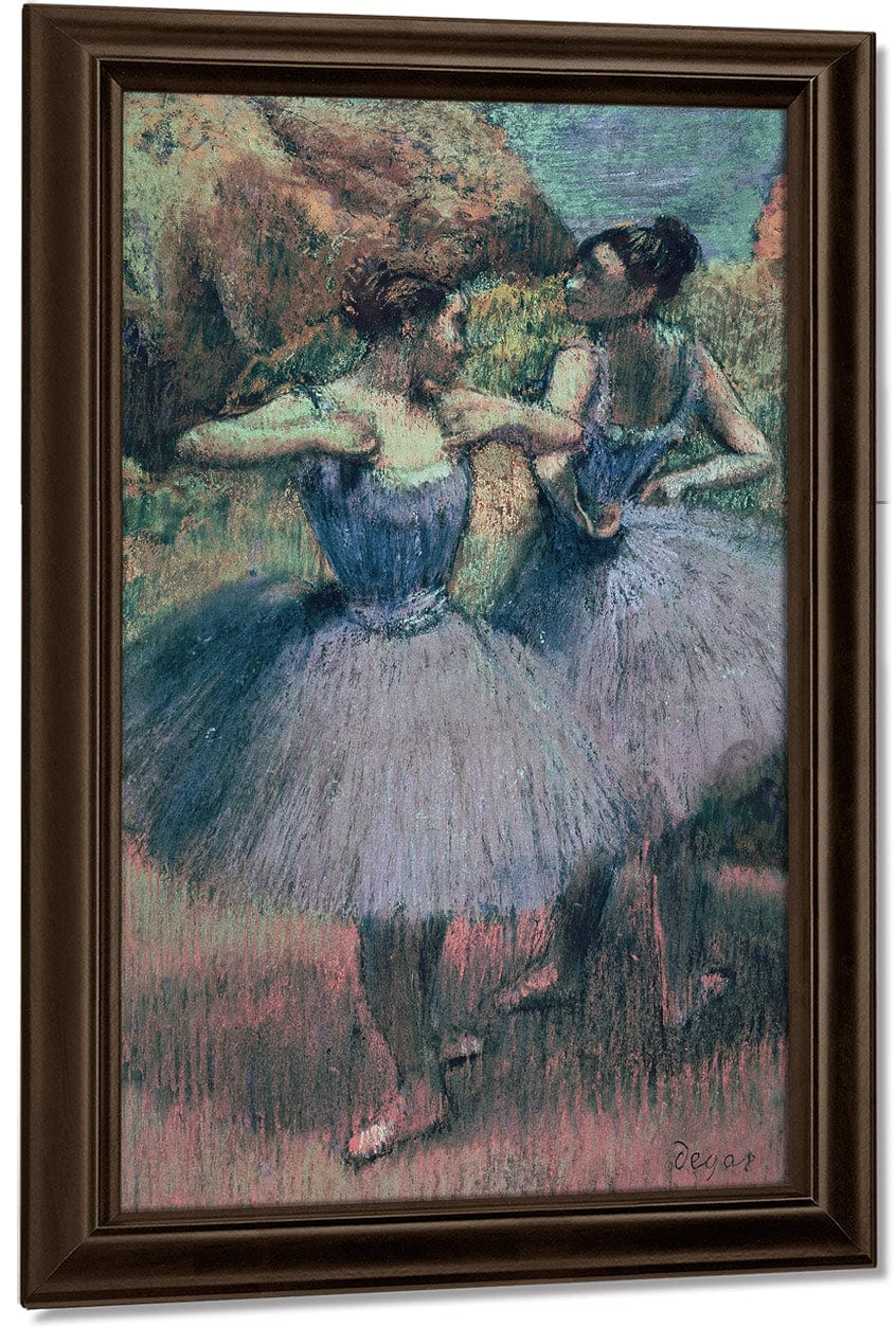 Dancers In Violet By Edgar Degas - Image 5