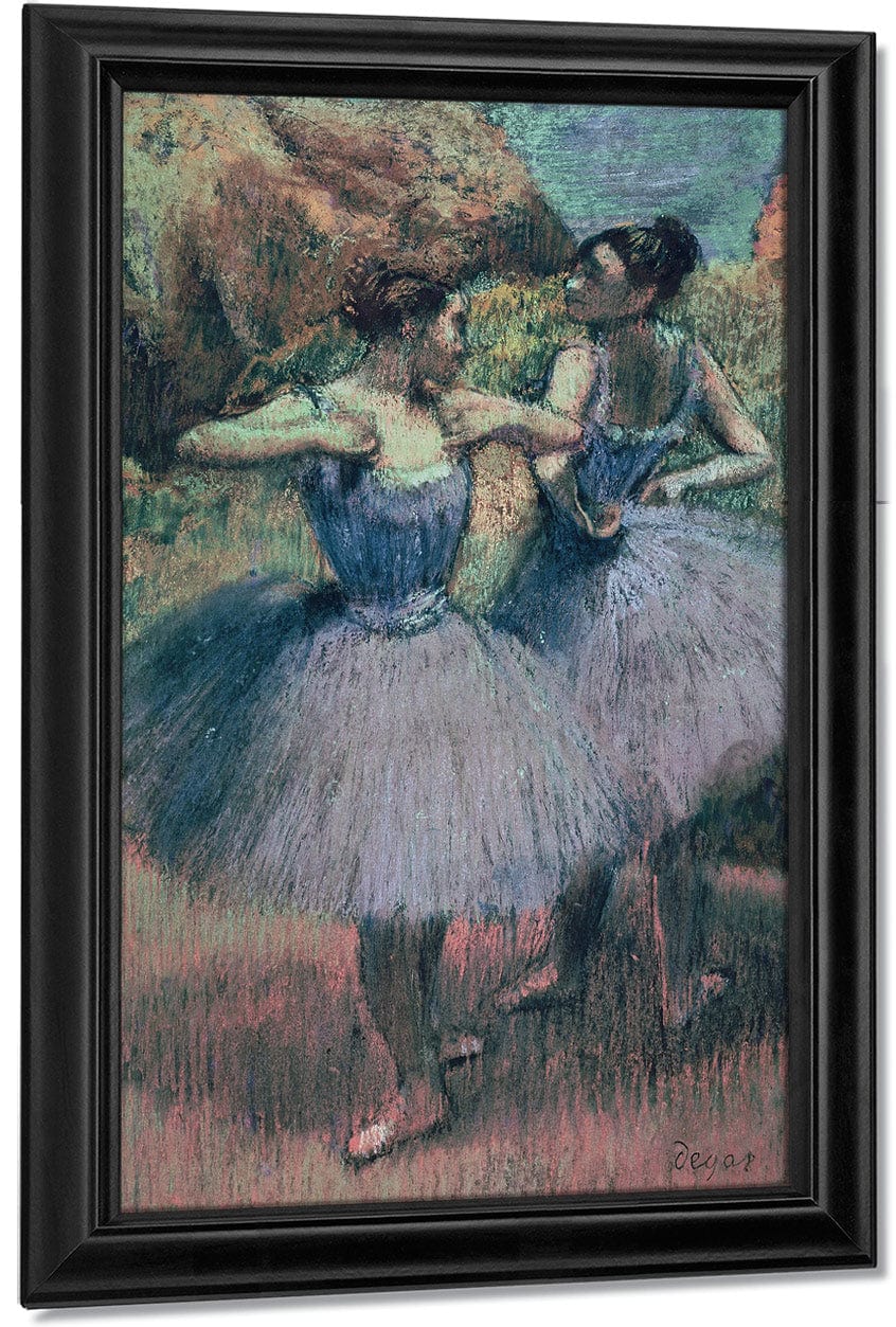 Dancers In Violet By Edgar Degas - Image 7