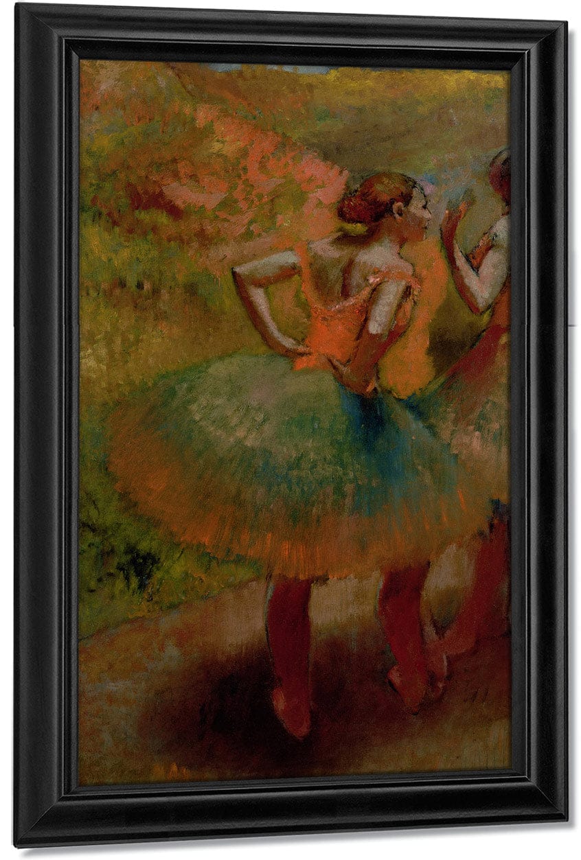 Dancers Wearing Green Skirts By Edgar Degas - Image 7