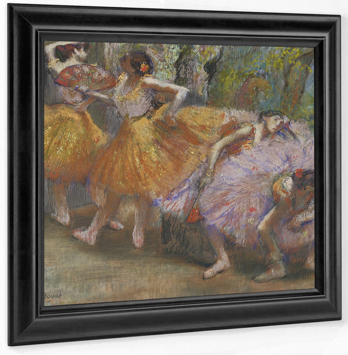Dancers With Fans By Edgar Degas - Image 6