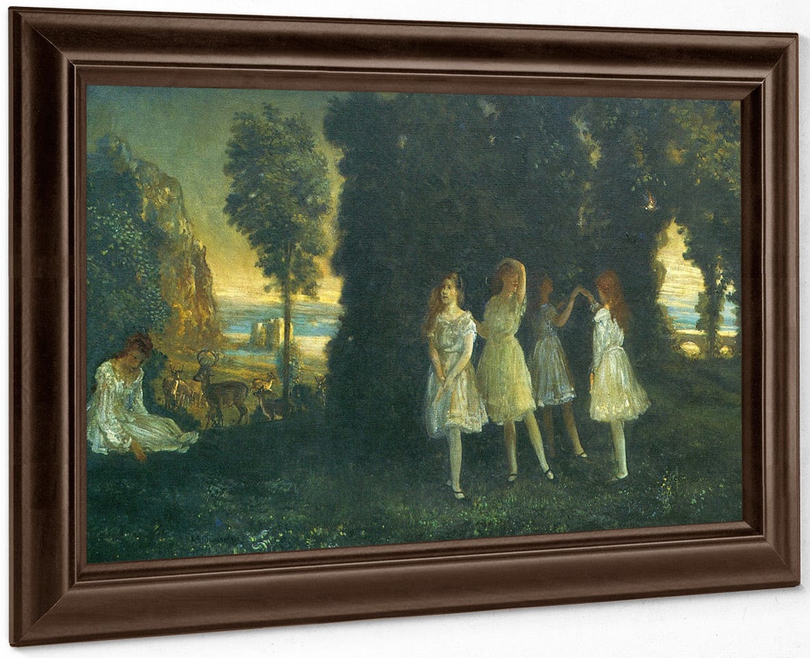 Dancing Children 1902 By Arthur B Davies - Image 6