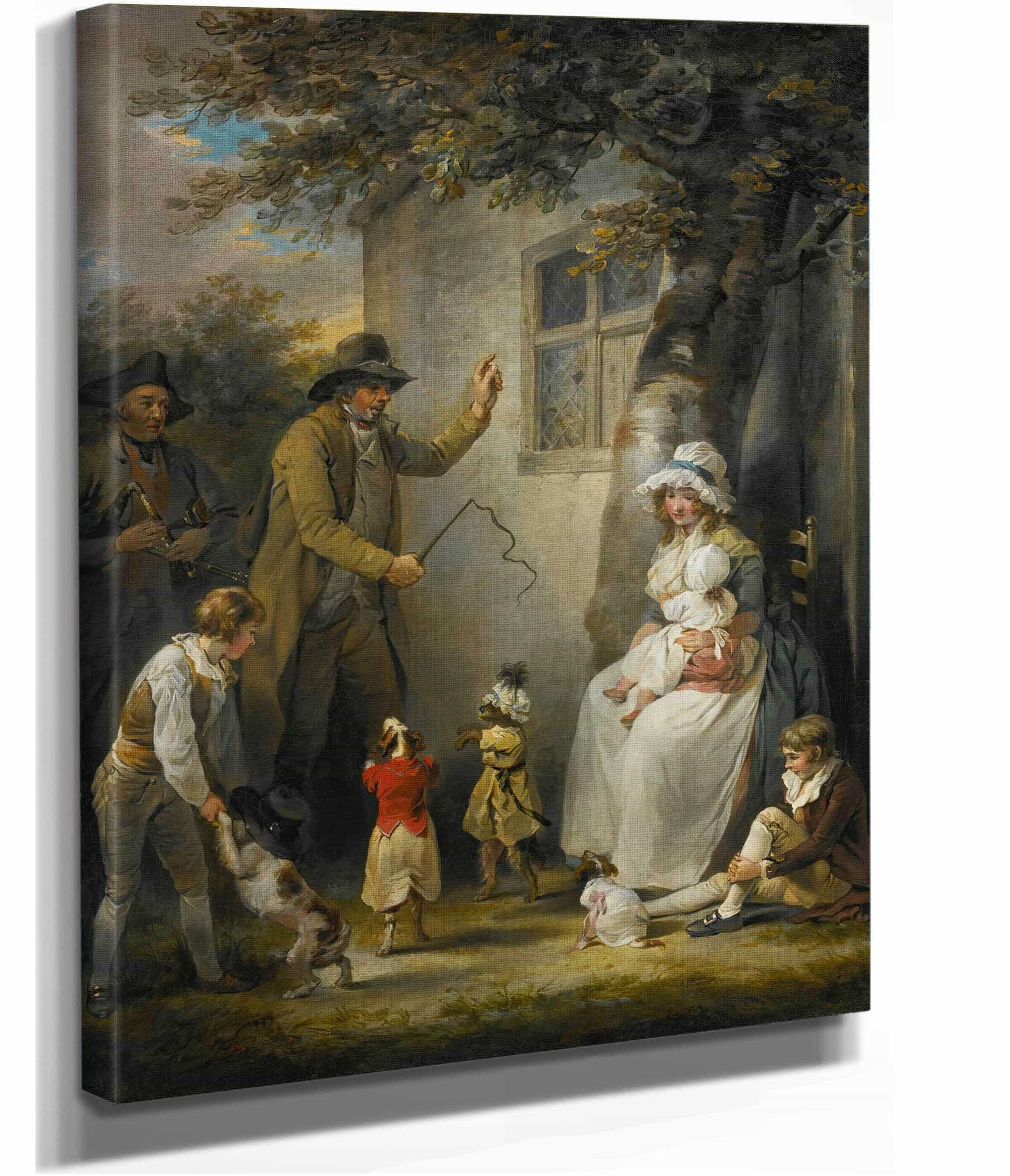 Dancing Dogs by George Morland - Image 2