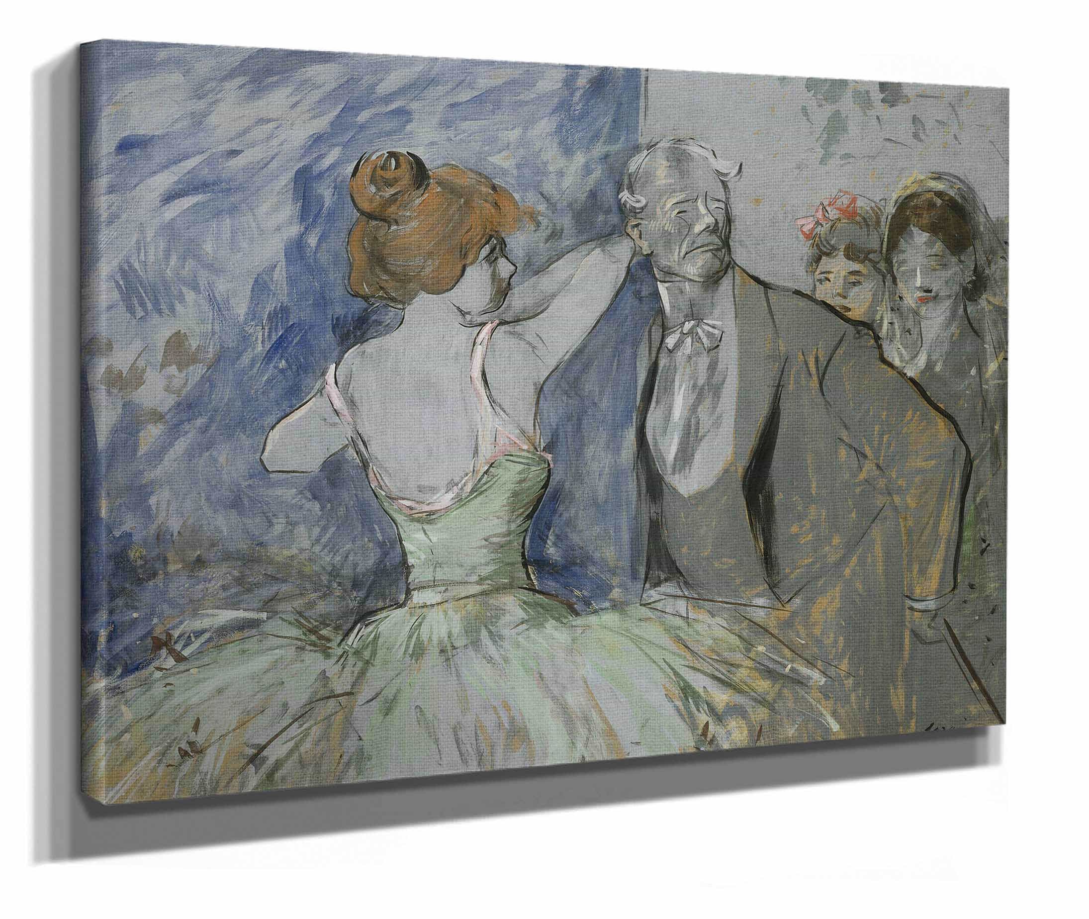 Dans Les Coulisses by Jean Louis Forain - Image 2