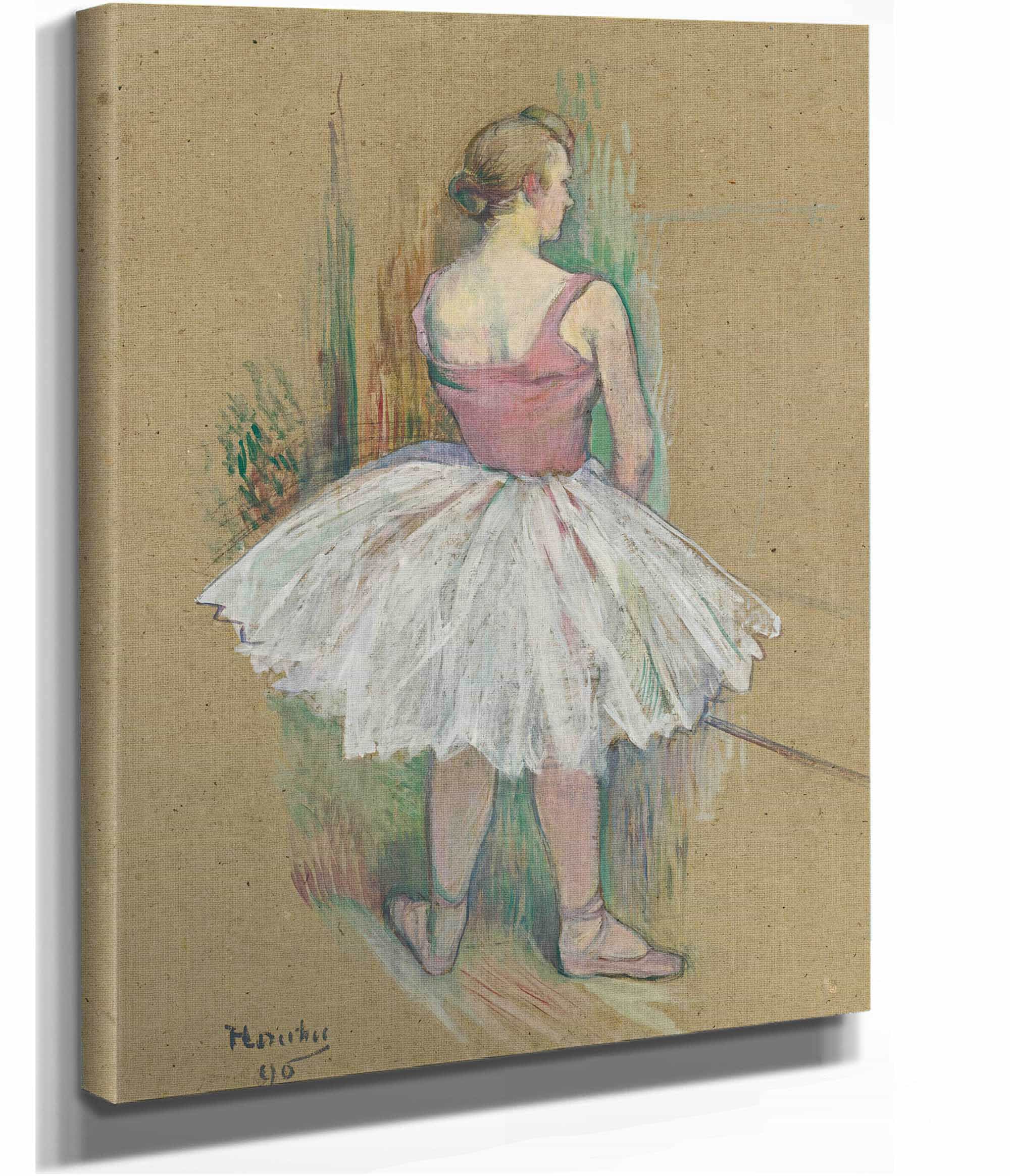 Danseuse En Pied Vue De Dos by Henri De Toulouse Lautrec - Image 2