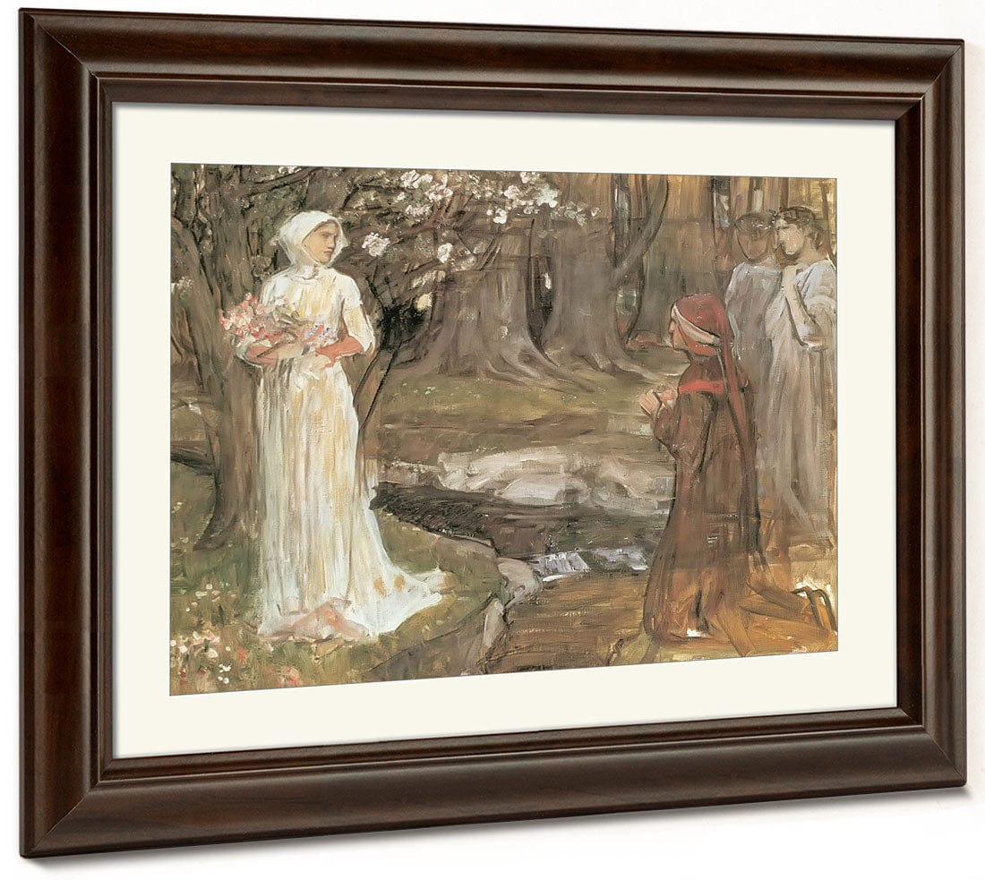 Dante And Beatrice By John Waterhouse - Image 5