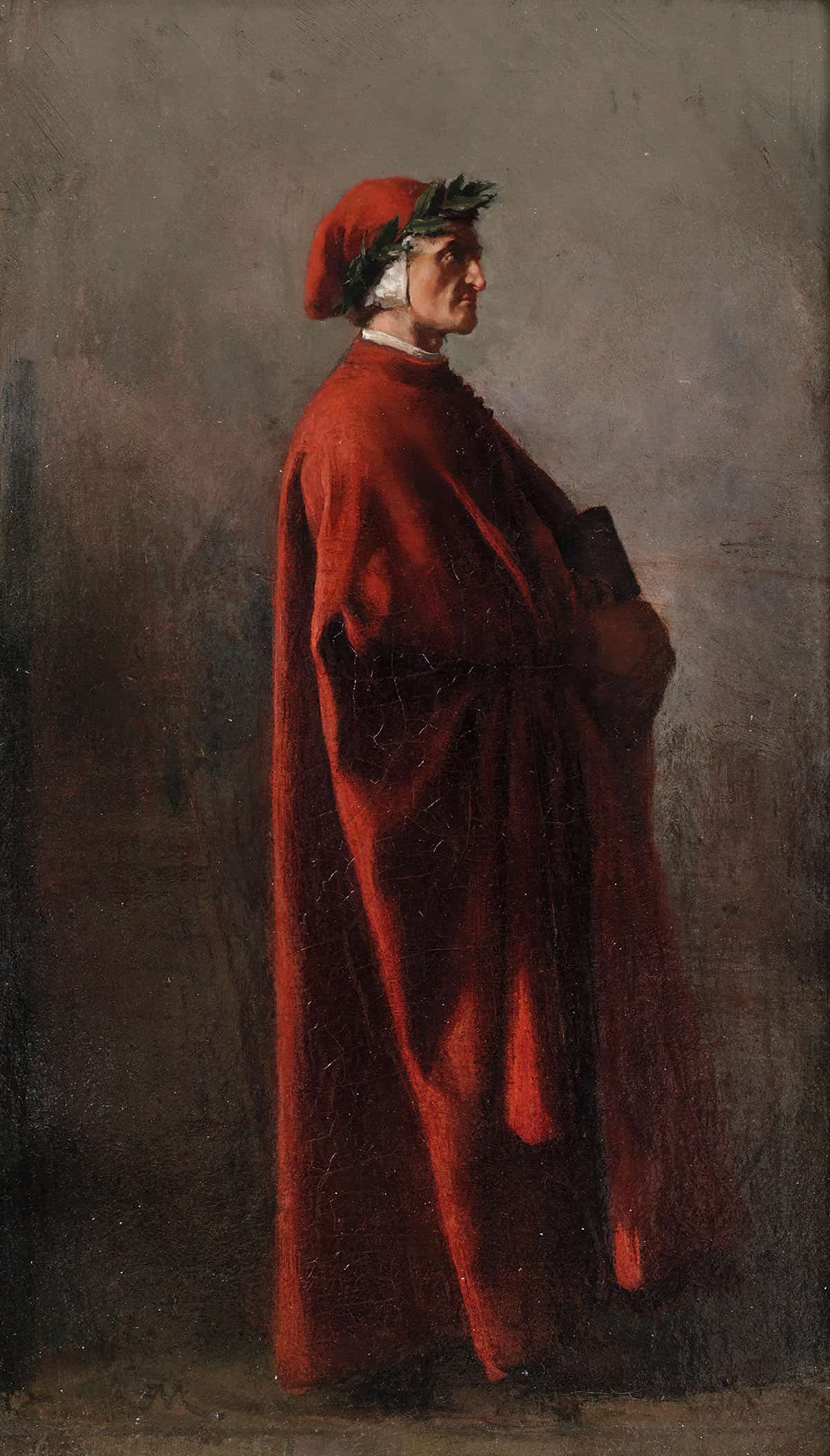 Dante by Ernest Meissonier - Image 3