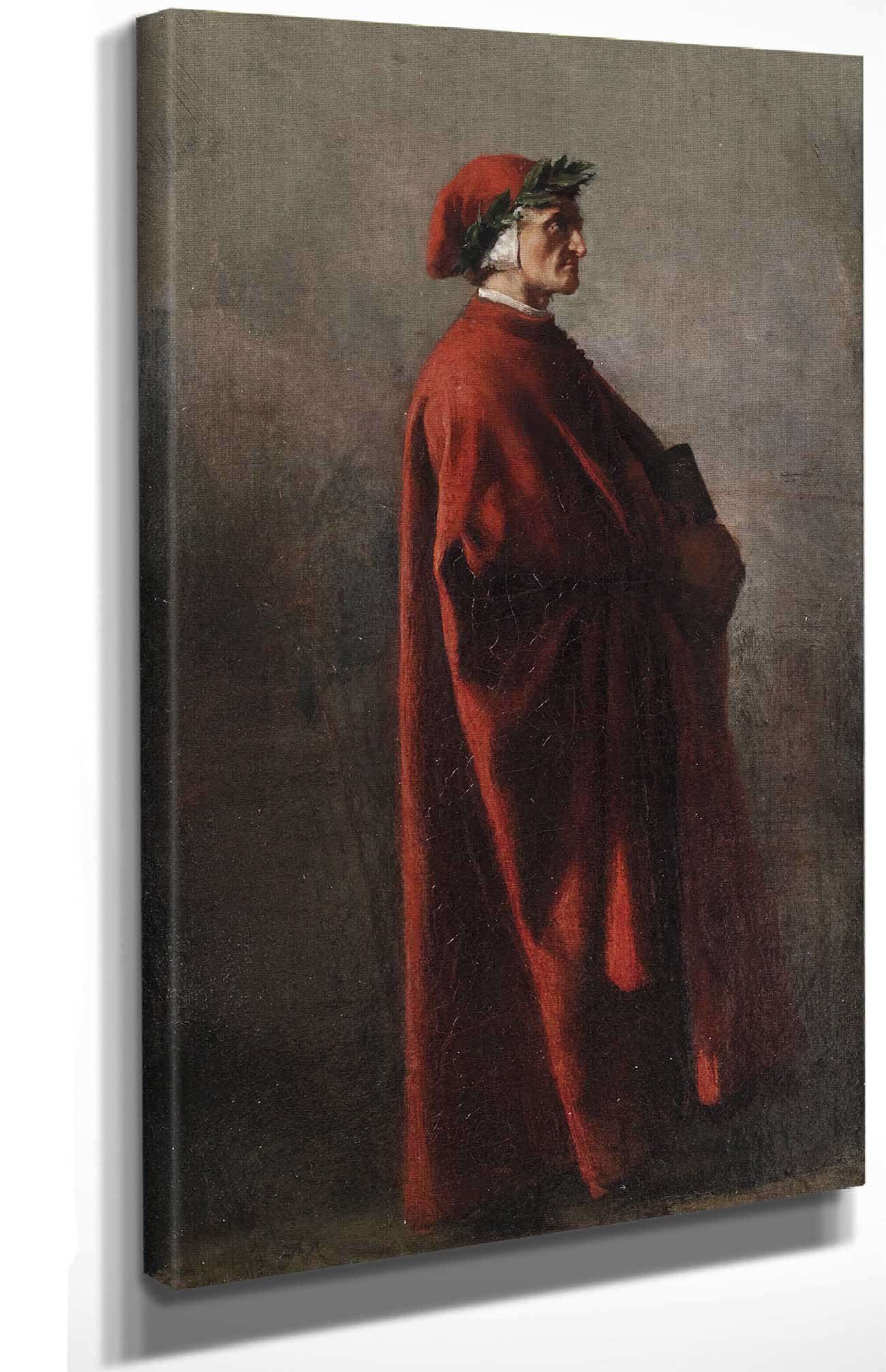 Dante by Ernest Meissonier - Image 4