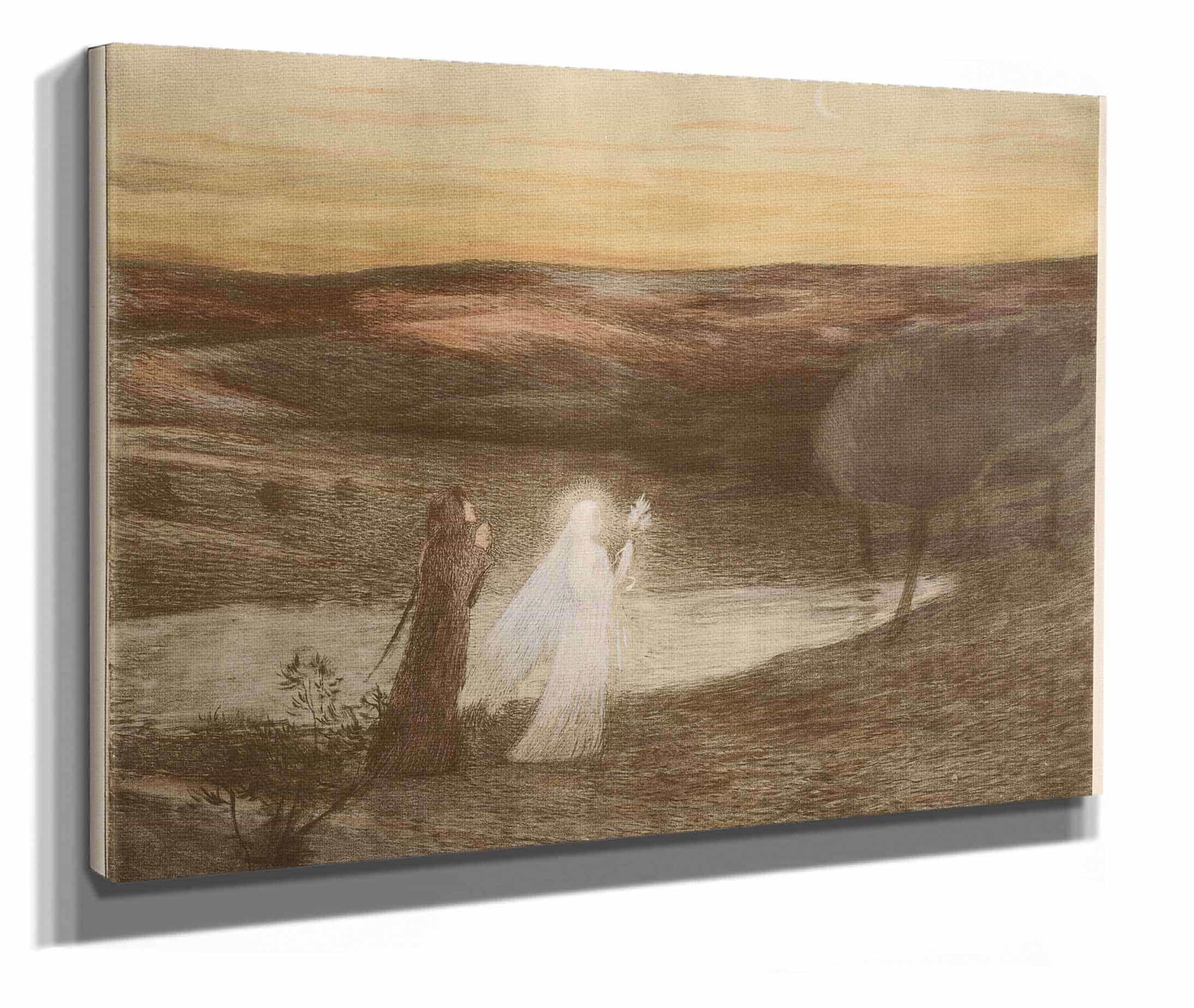 Dante Rencontre Beatrix by Henri Martin - Image 2