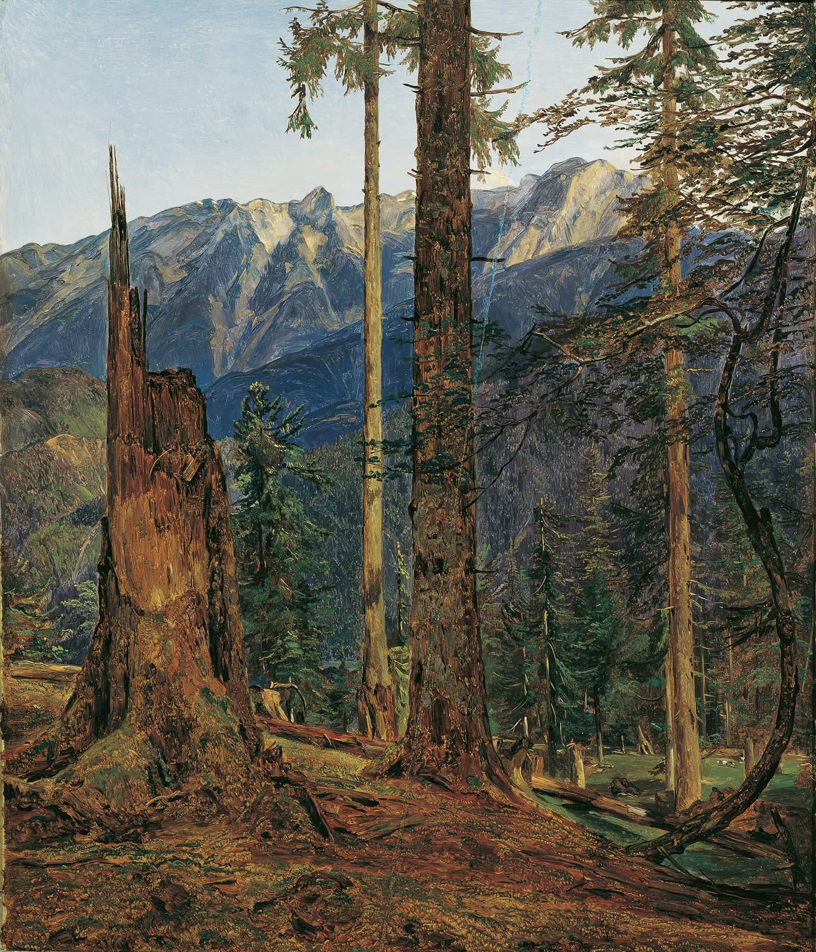 Das Hollengebirge Bei Ischl by Ferdinand Georg Waldmuller