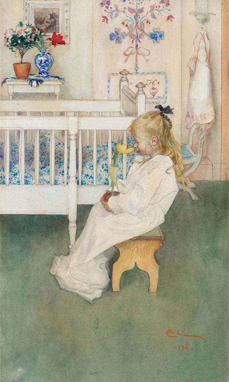 Daughter Of Larsson By Carl Larsson - Image 6