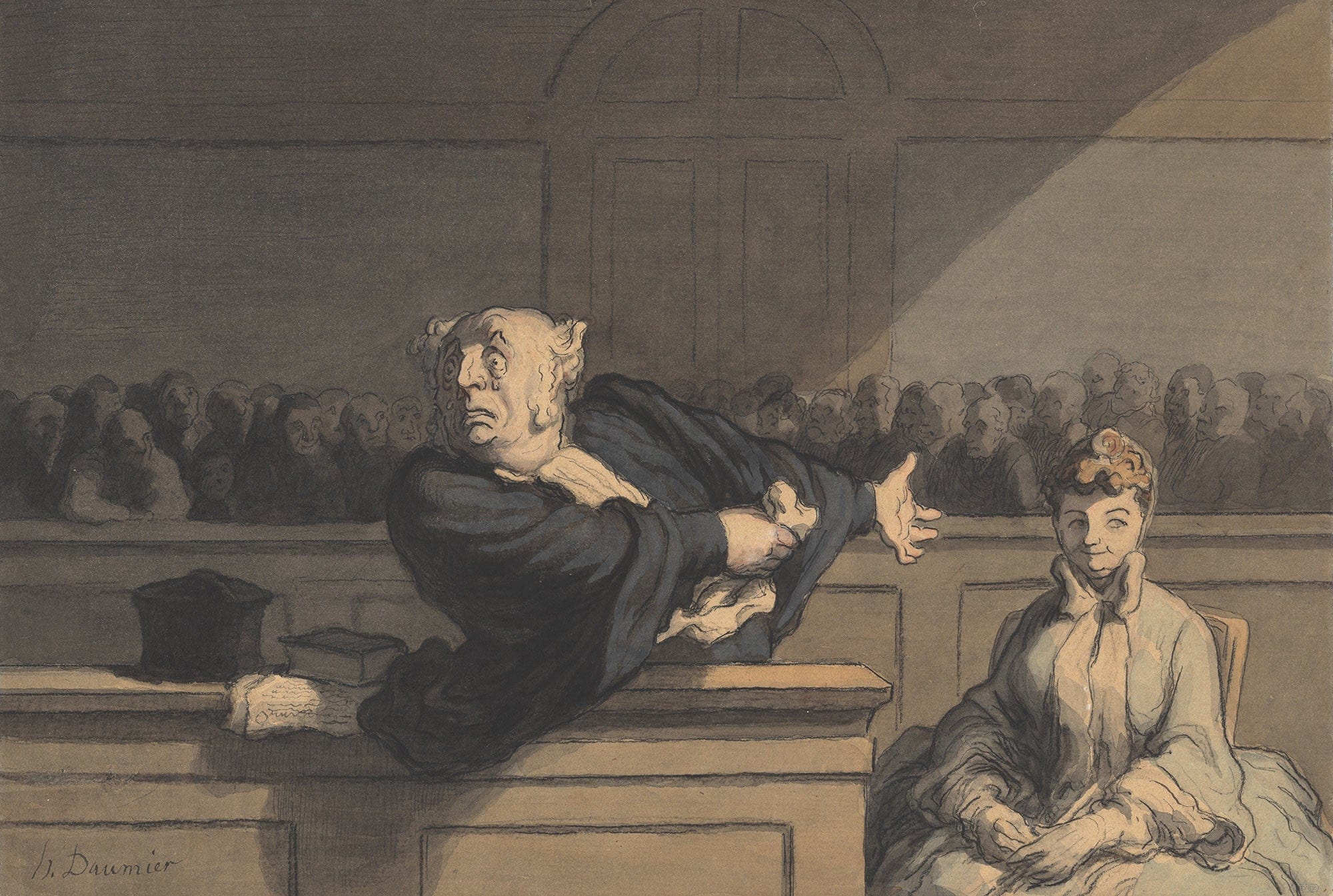 Daumier by Honore - Image 161