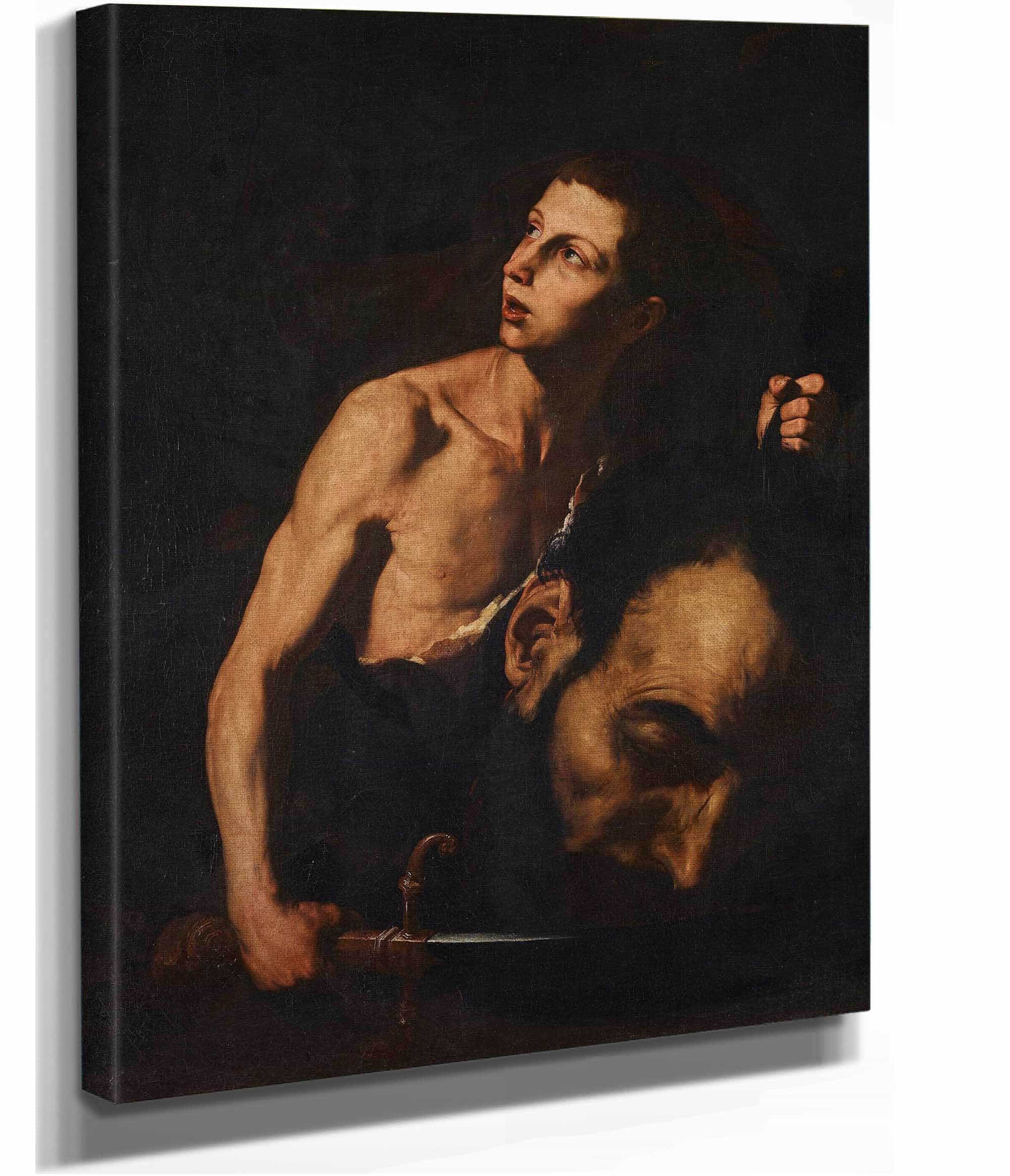 David And Goliath by Jusepe De Ribera - Image 2