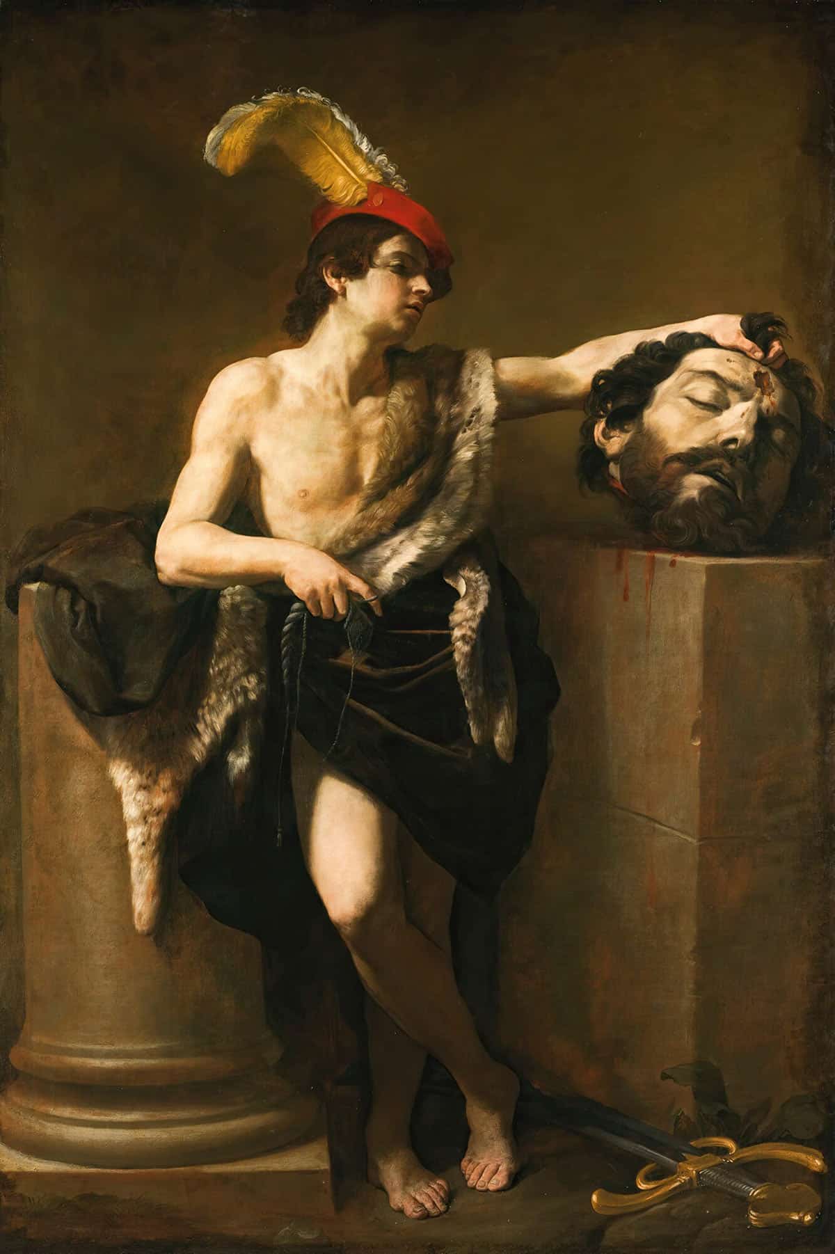 David With The Head Of Goliath by Guido Reni - Image 3