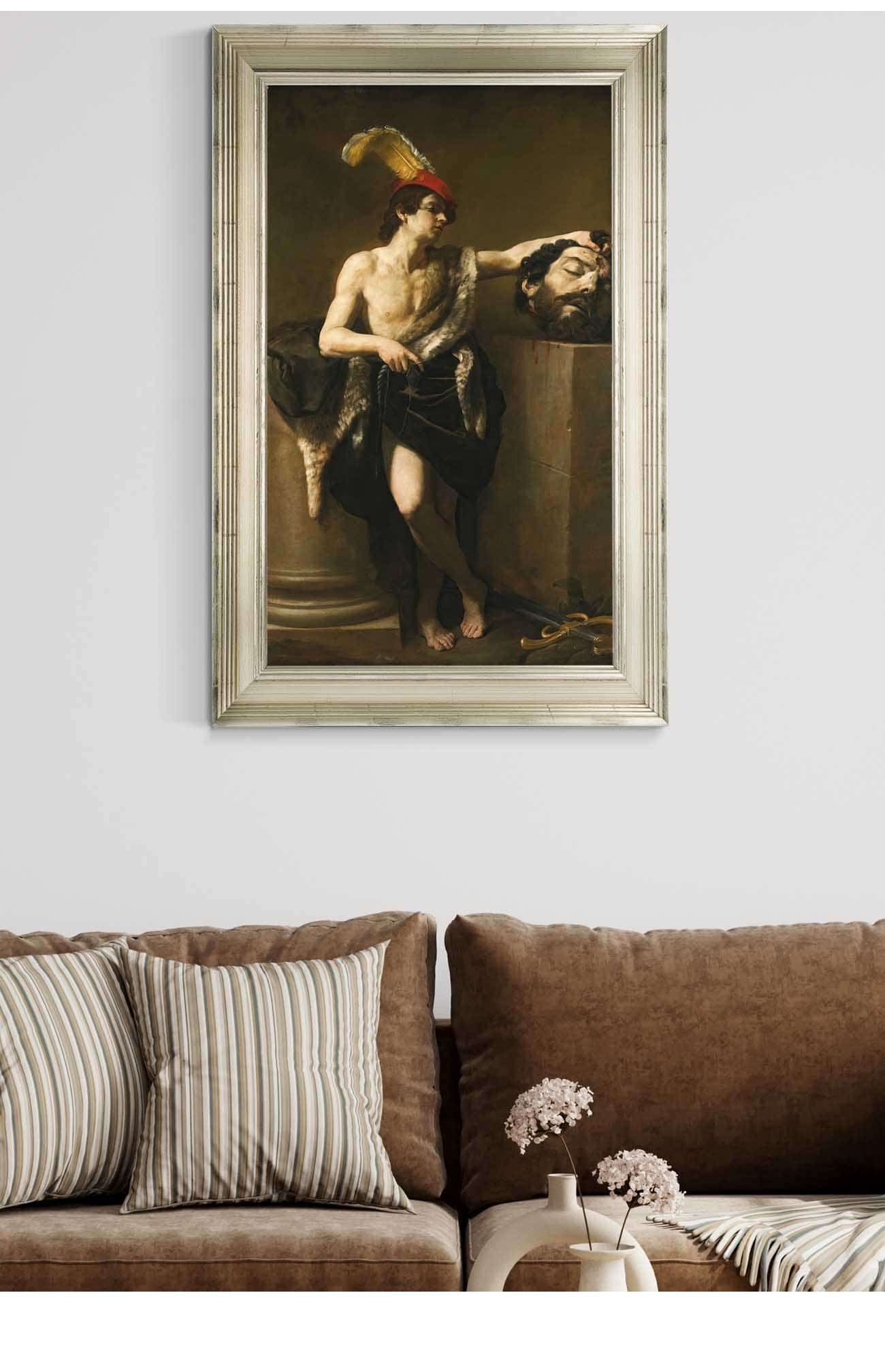 David With The Head Of Goliath by Guido Reni - Image 5